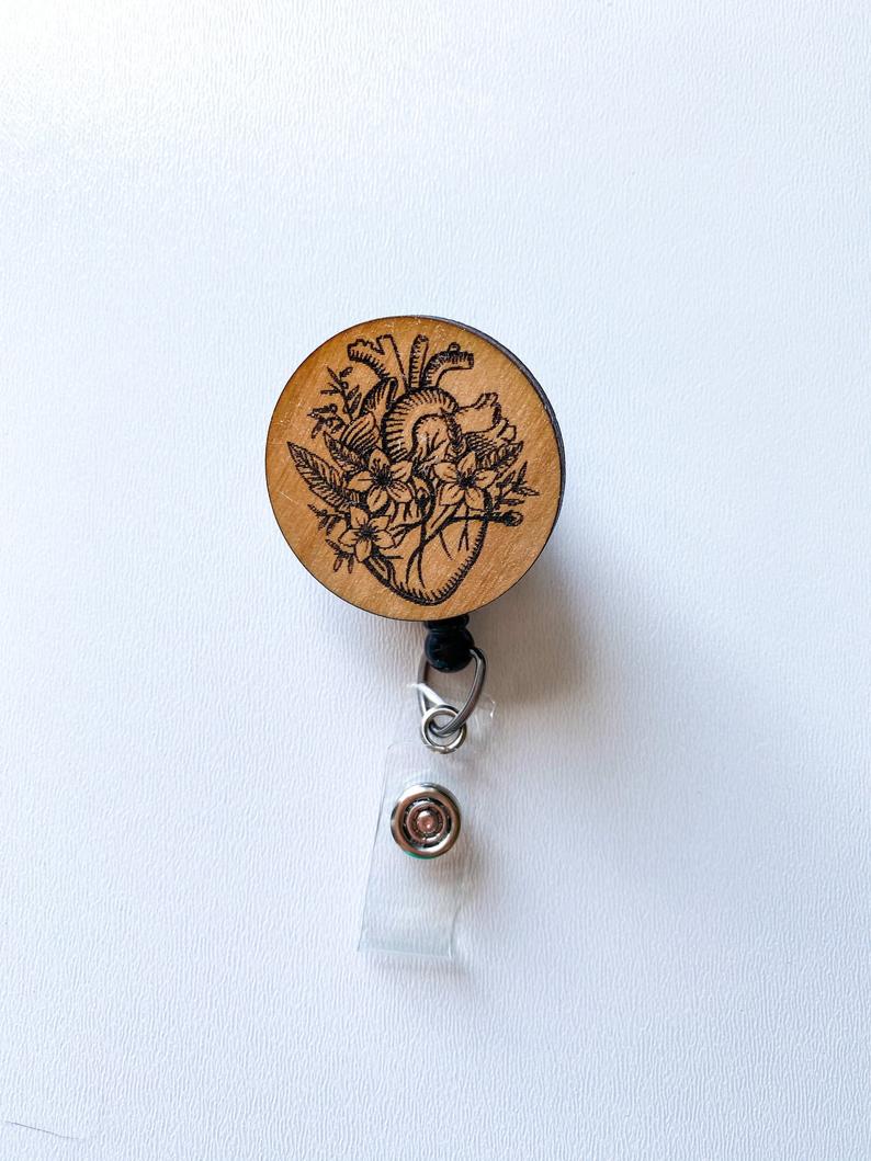 Wooden Badge Reel: No Country for Old Men – snarkynurses
