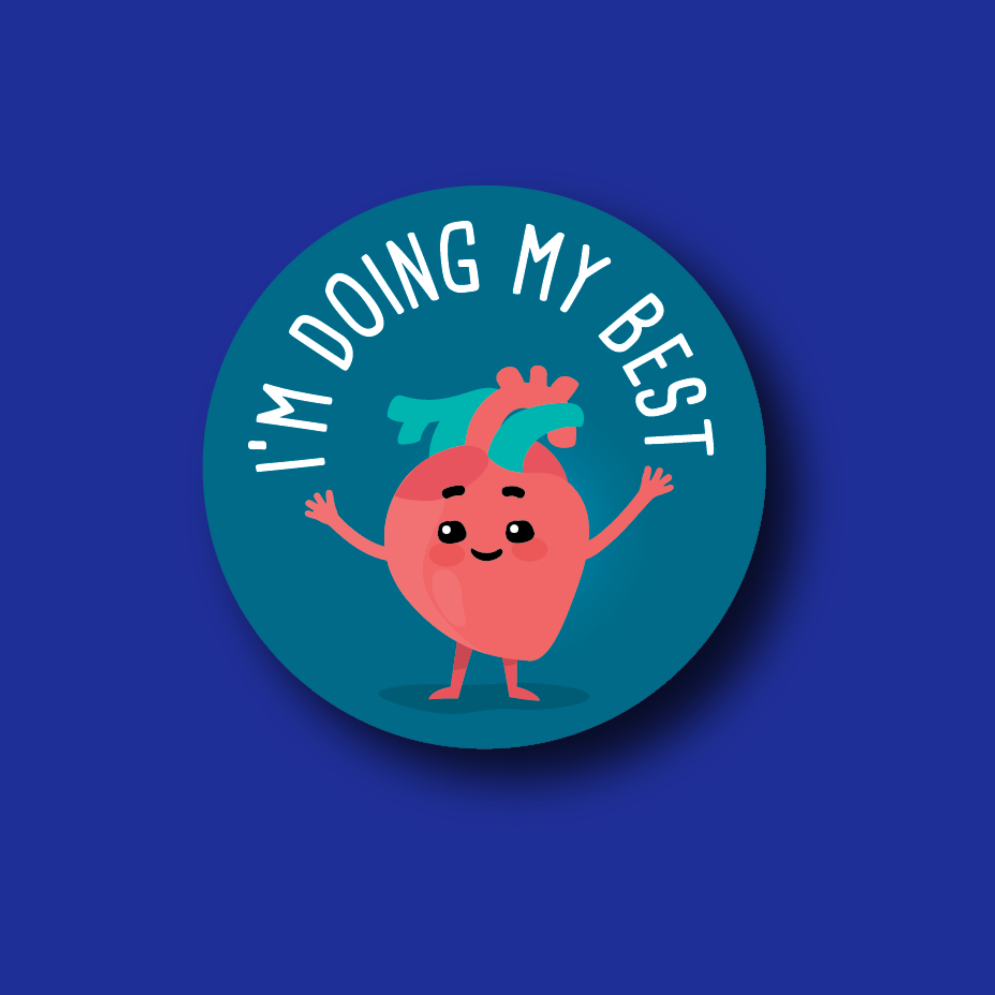 Badge Topper: I'm doing my best