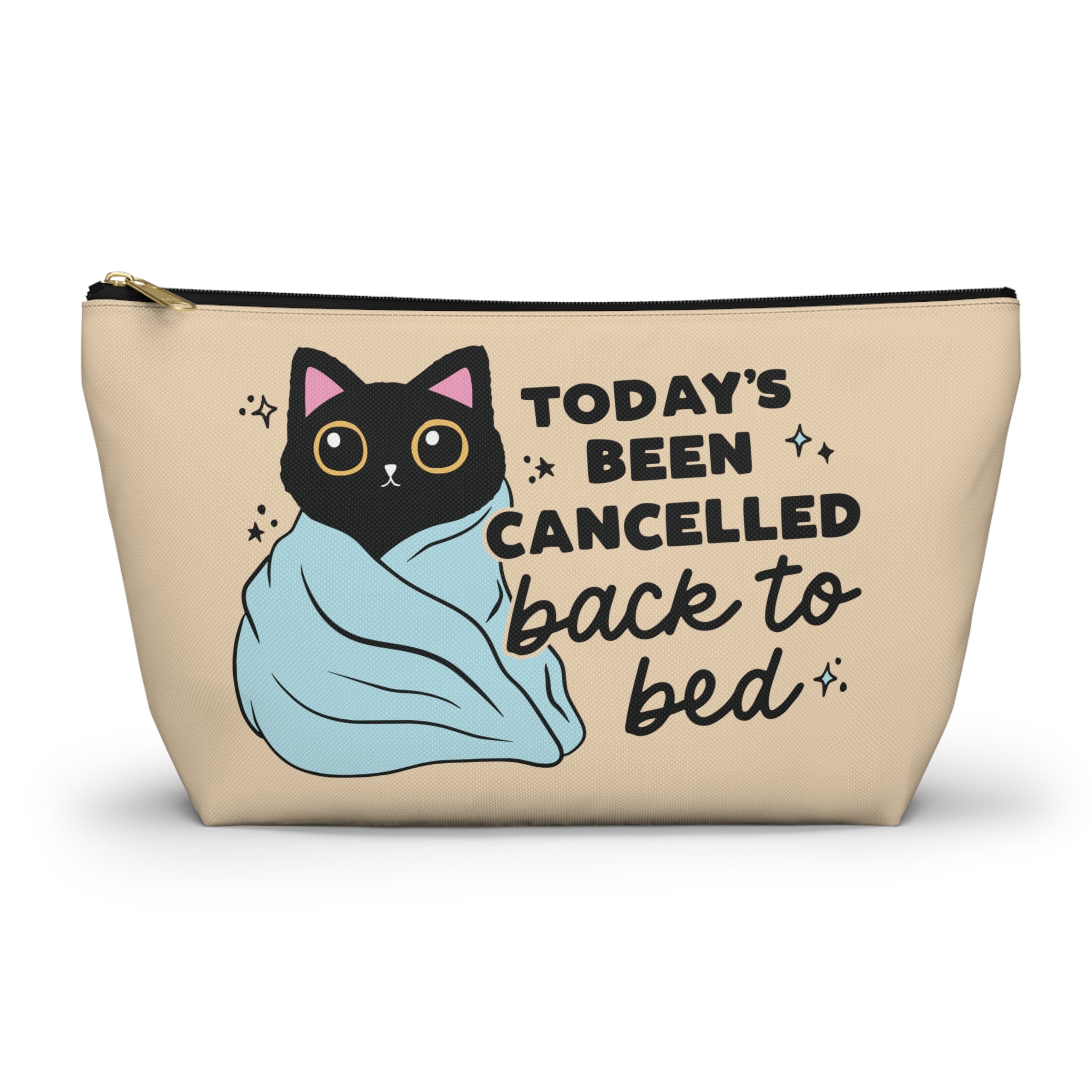 Pen Bag: Today's been canceled cat