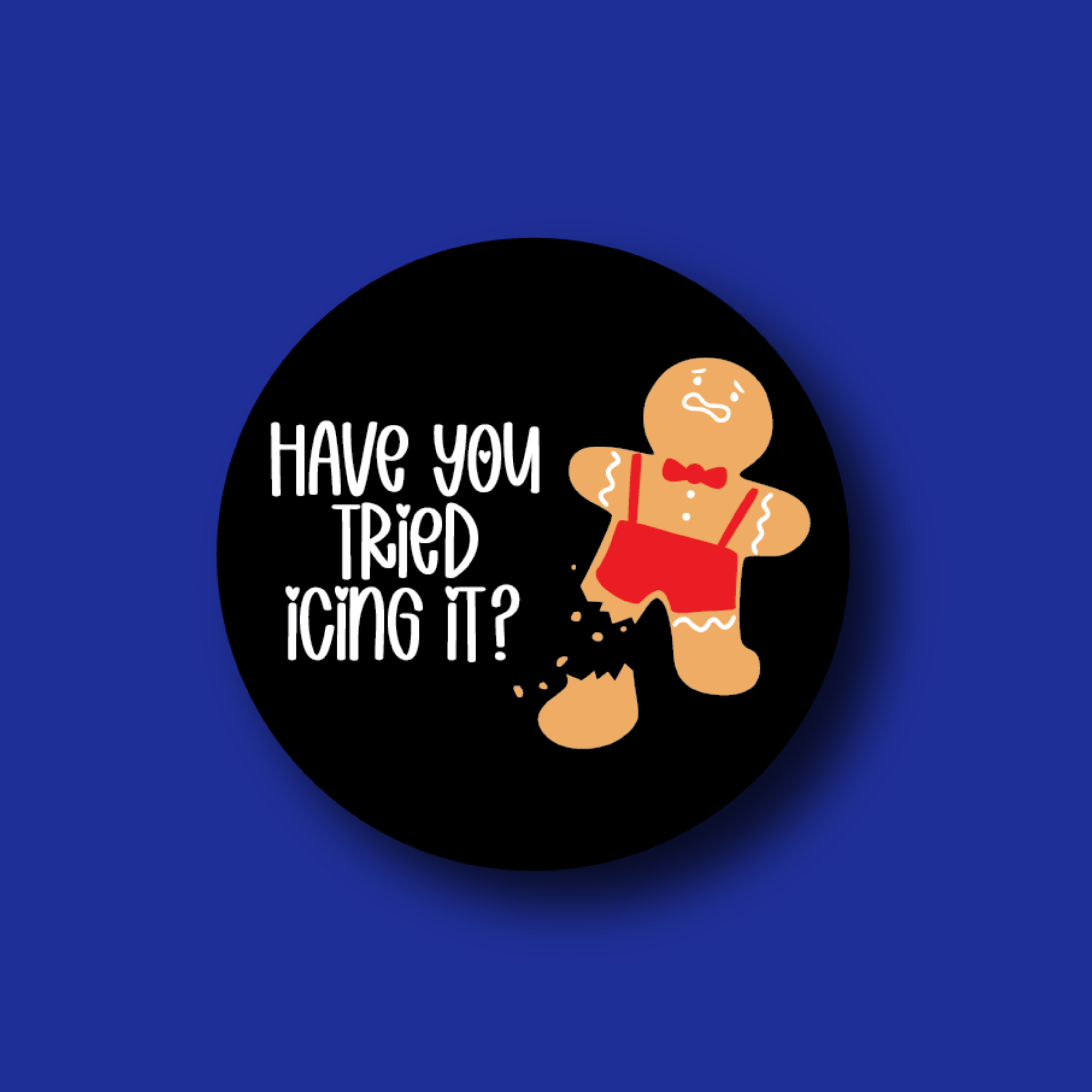 Badge Topper: Have you tried icing it?