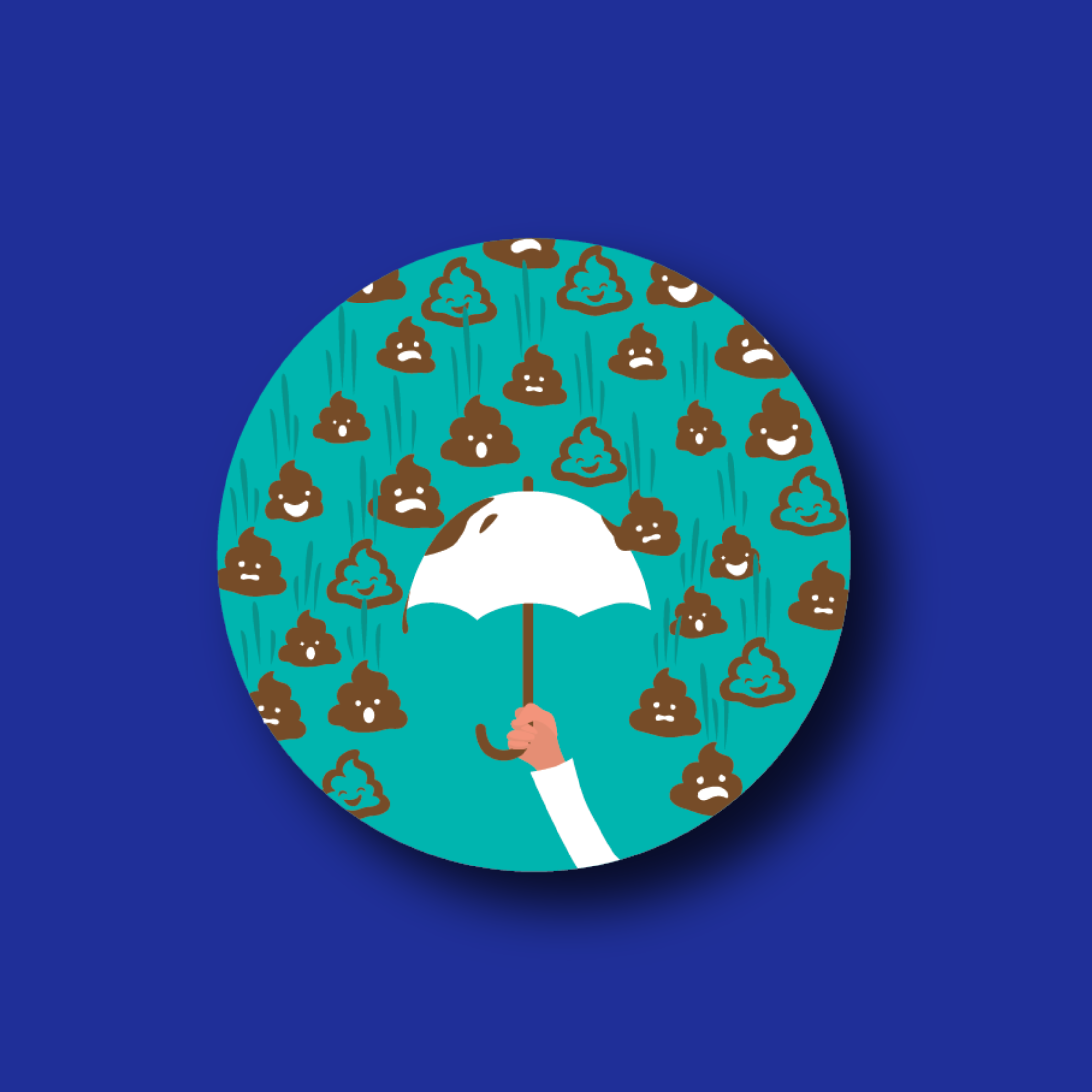 Badge Topper: Shit Storm