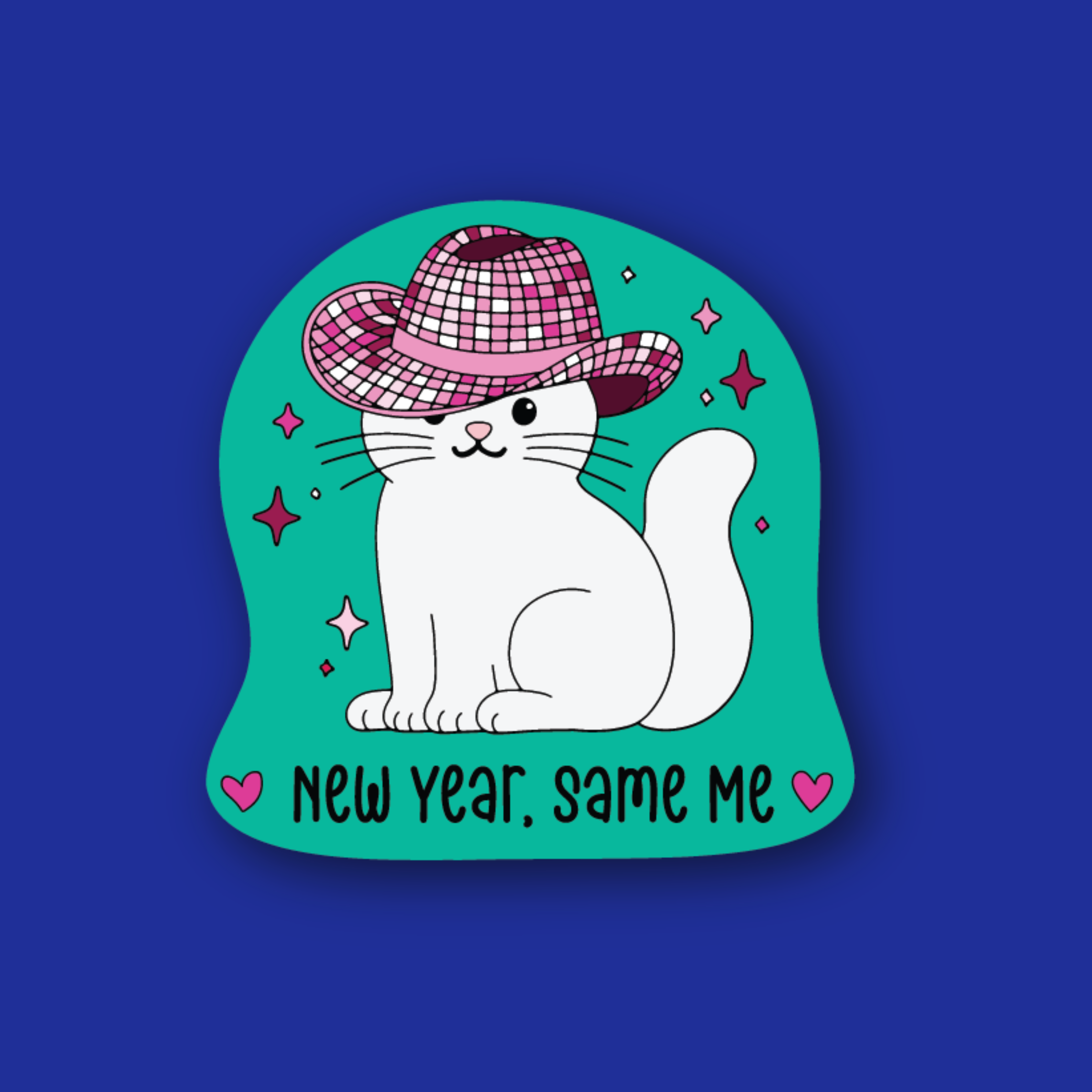 Badge Topper: New Year, Same Me
