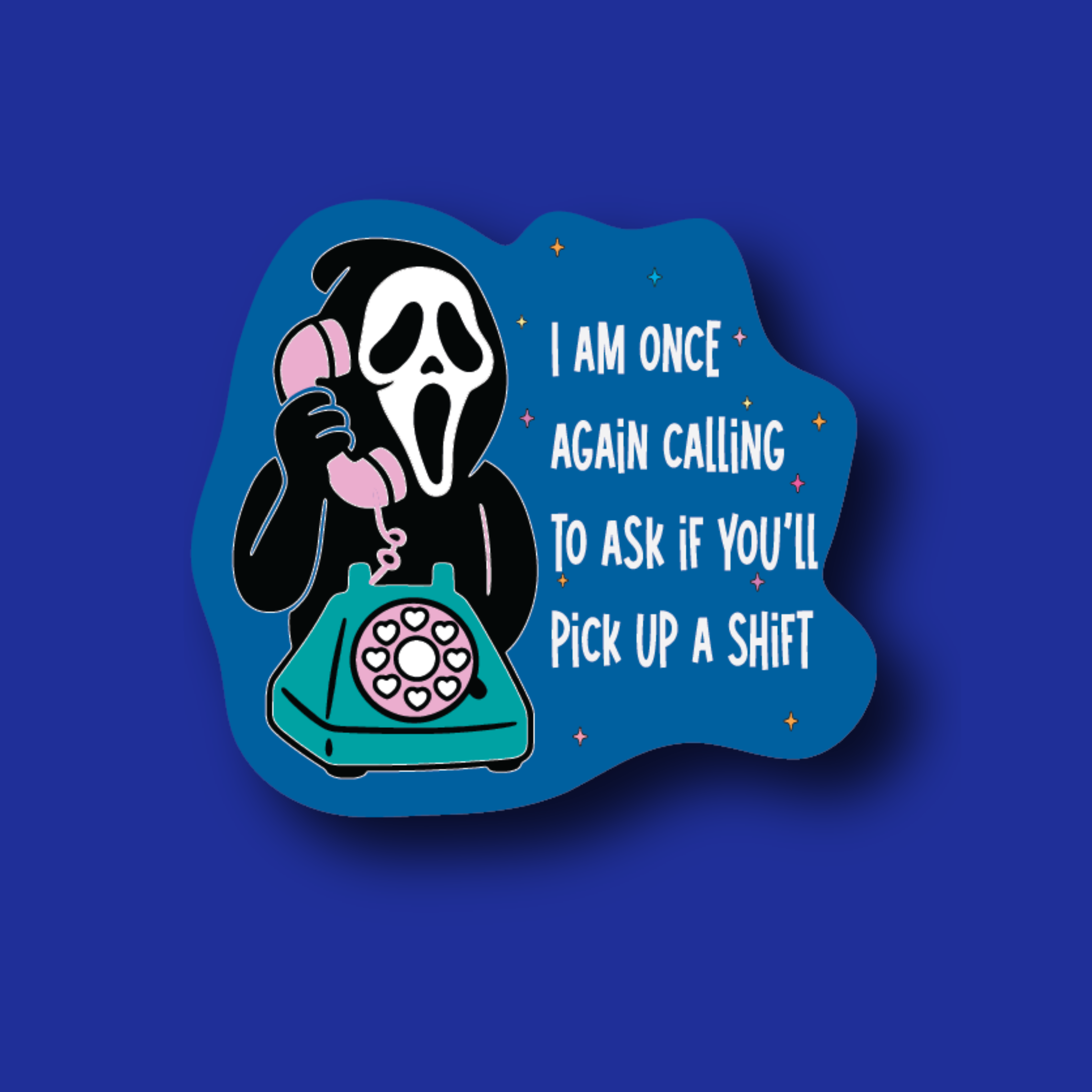 Badge Topper: Pick up a shift