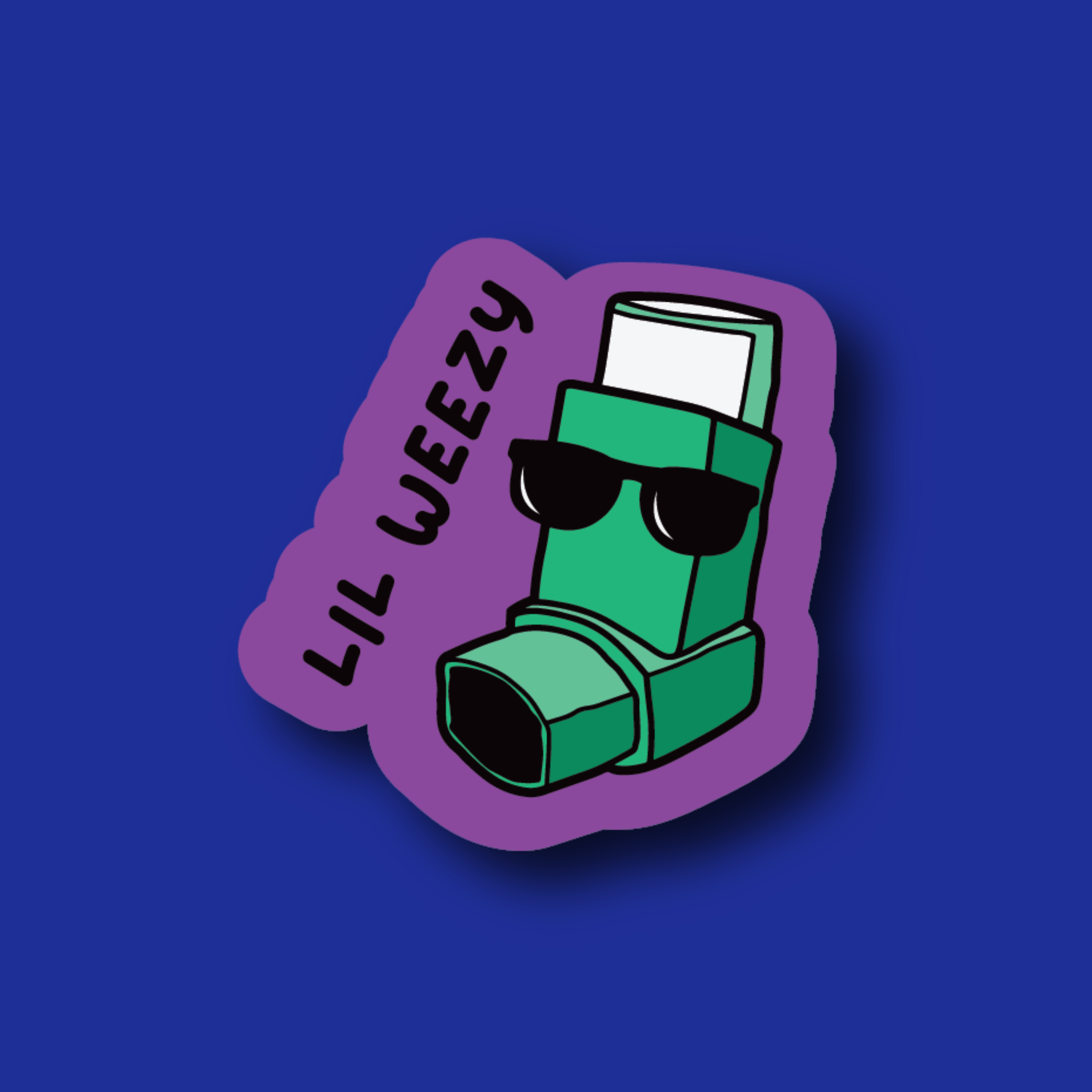 Badge Topper: Lil wheezy