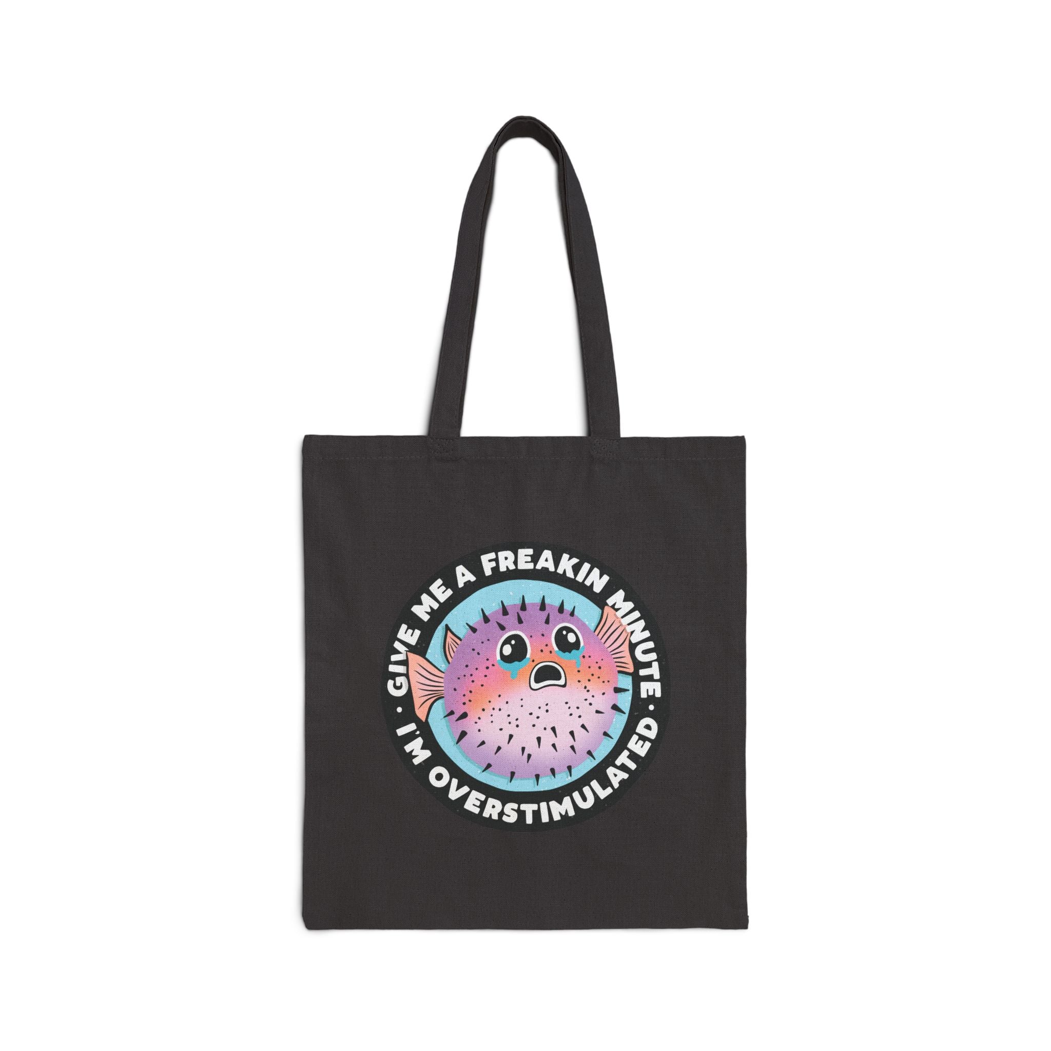 Tote Bag: Overstimulated Blowfish