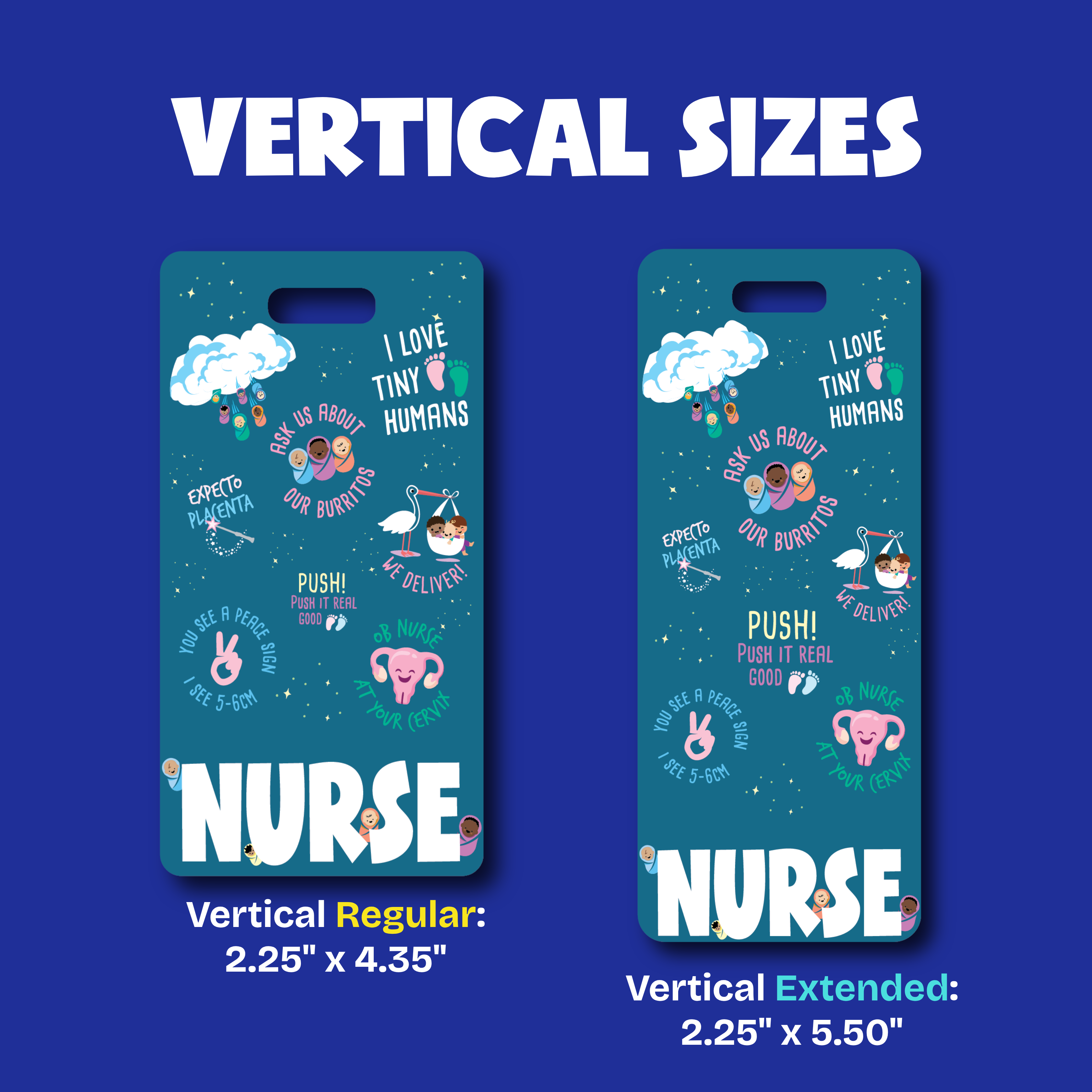 OB L&D LDRP Nurse Badge Buddy