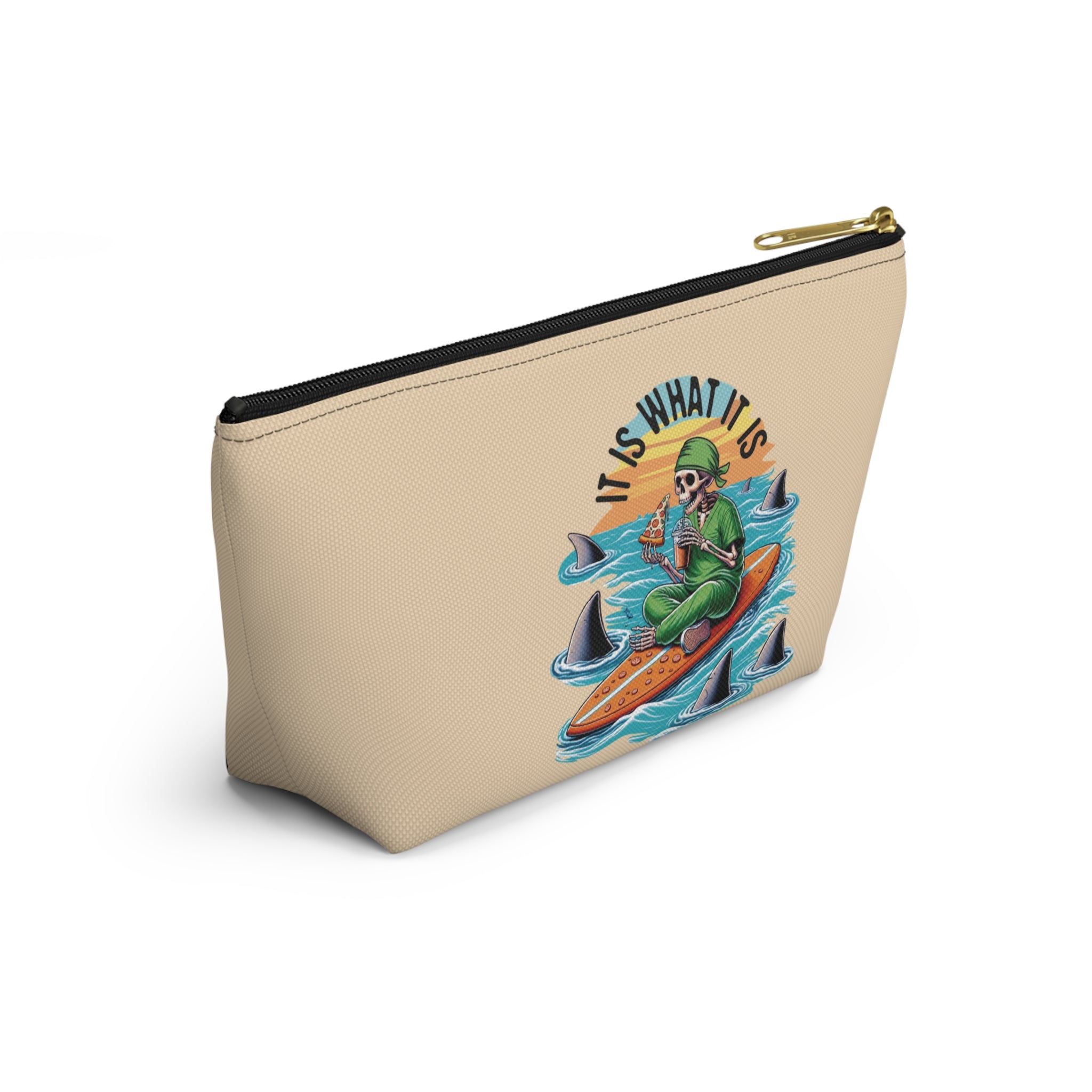 Pen Bag: It is what it is skeleton nurse