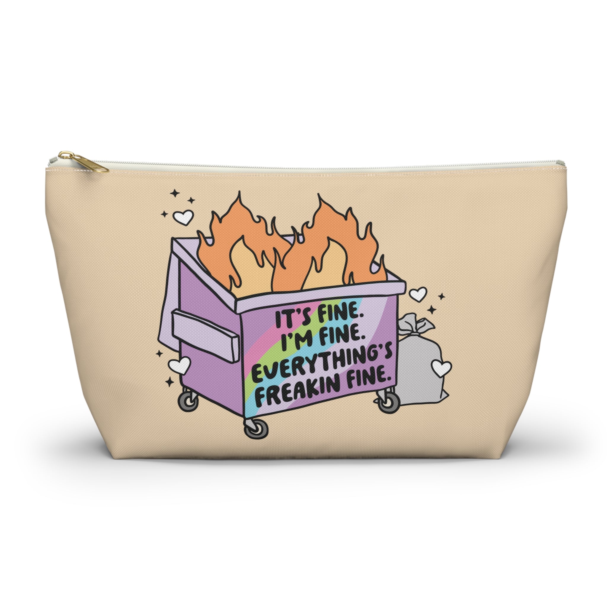 Pen Bag: Dumpster fire