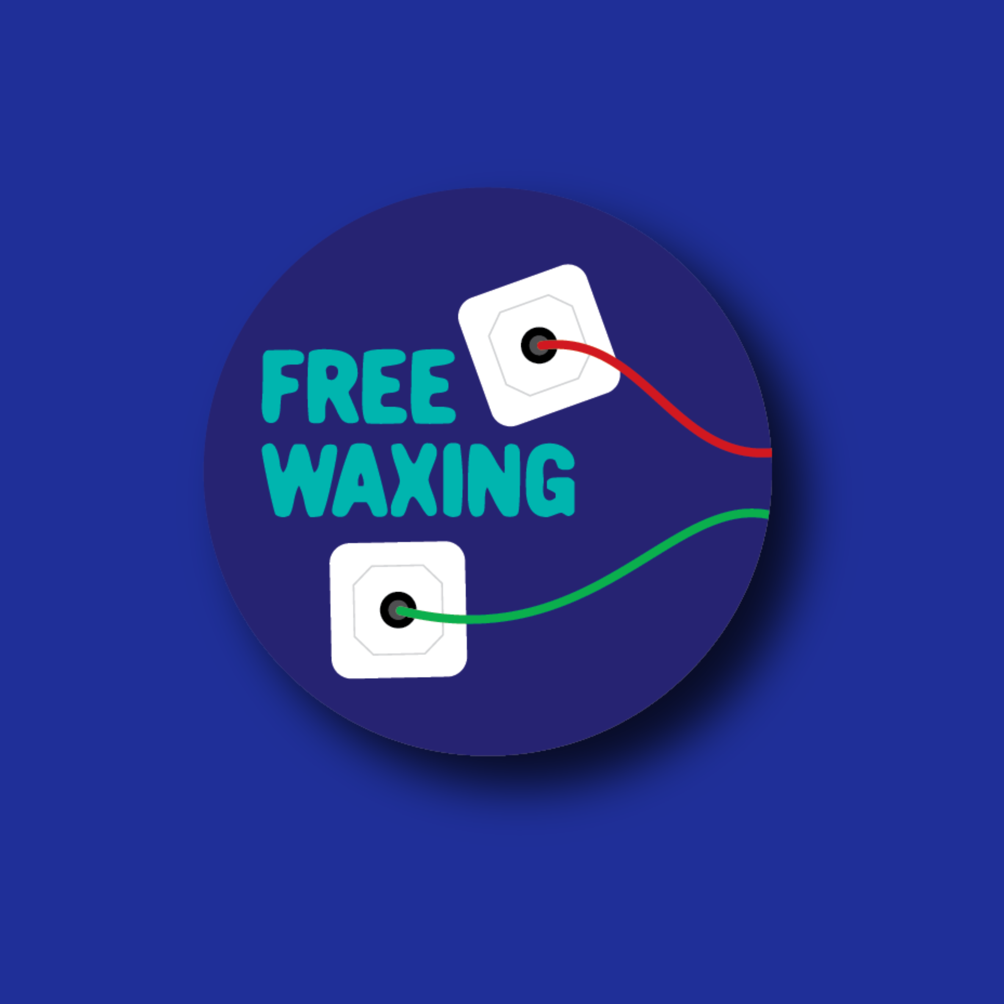 Acrylic Badge Topper: Free Waxing