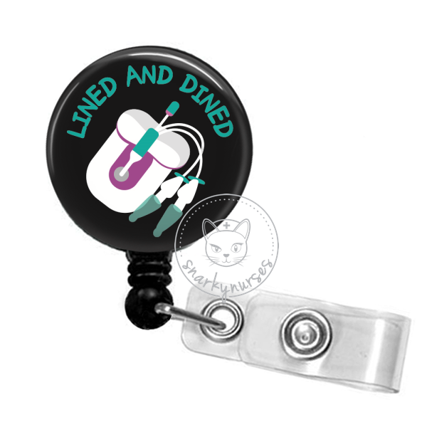 Badge Reel: Lined and Dined – snarkynurses