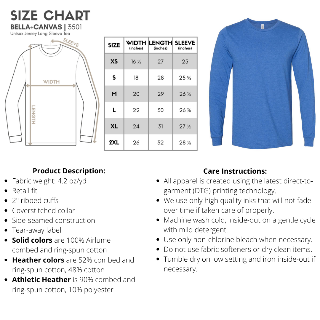 I Need a Raisey Daisy (Chest) - Long Sleeve