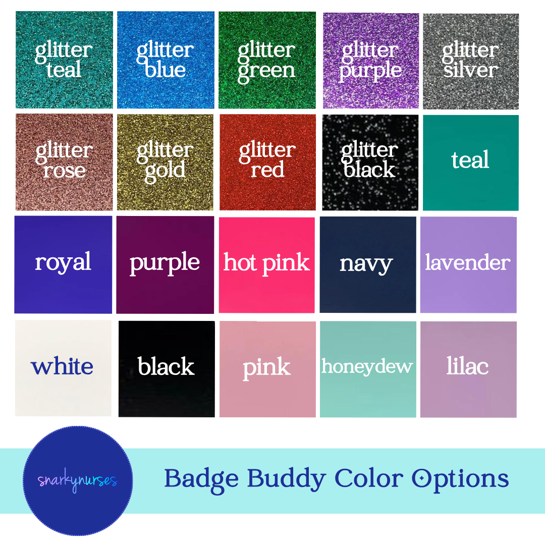 Badge Buddy + Topper - Custom Options Available!