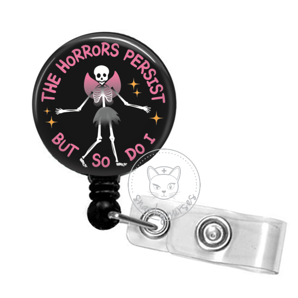 HALLOWEEN In this House WE Horror Movies ID Holder Retractable Medical  Badge