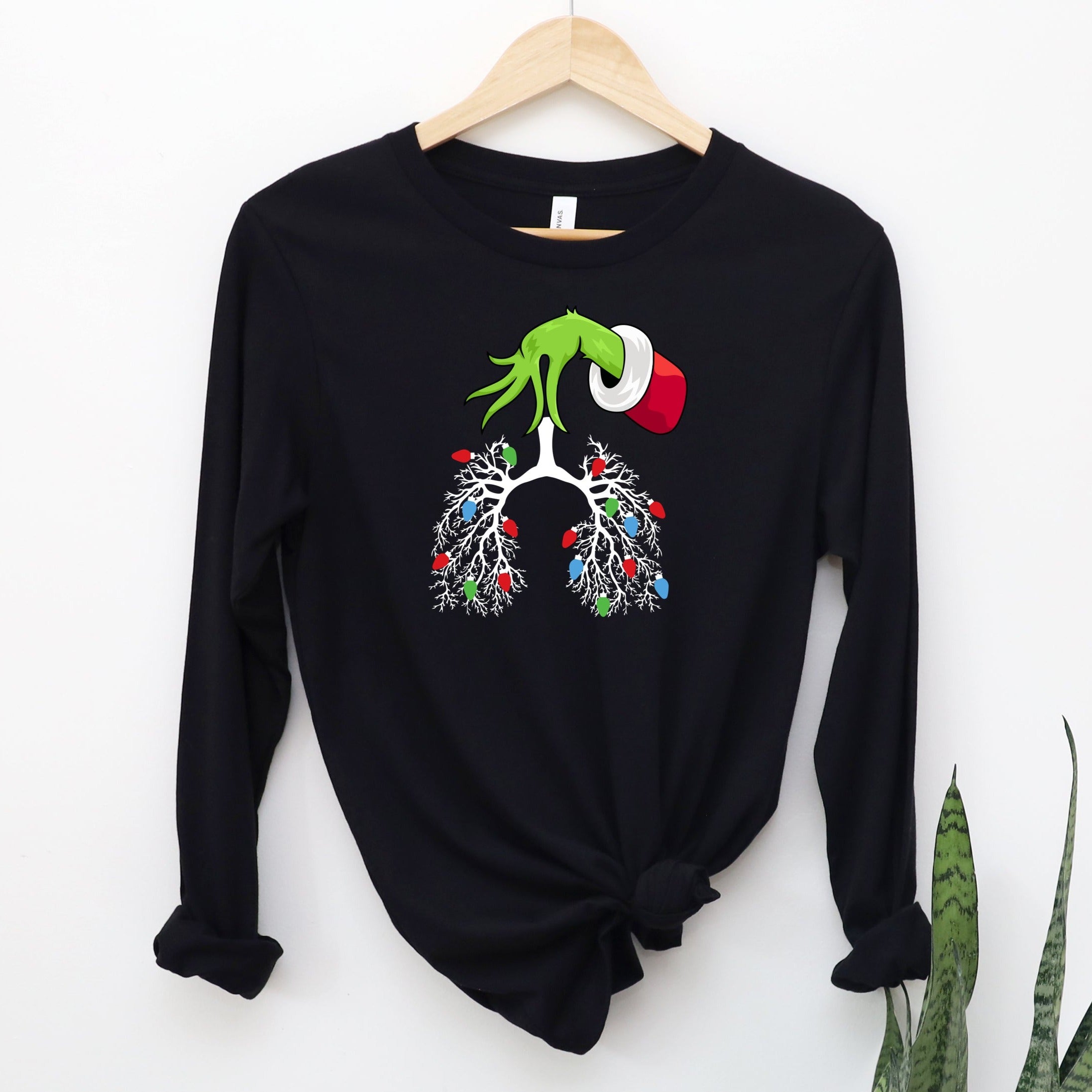 long sleeve grinch shirt