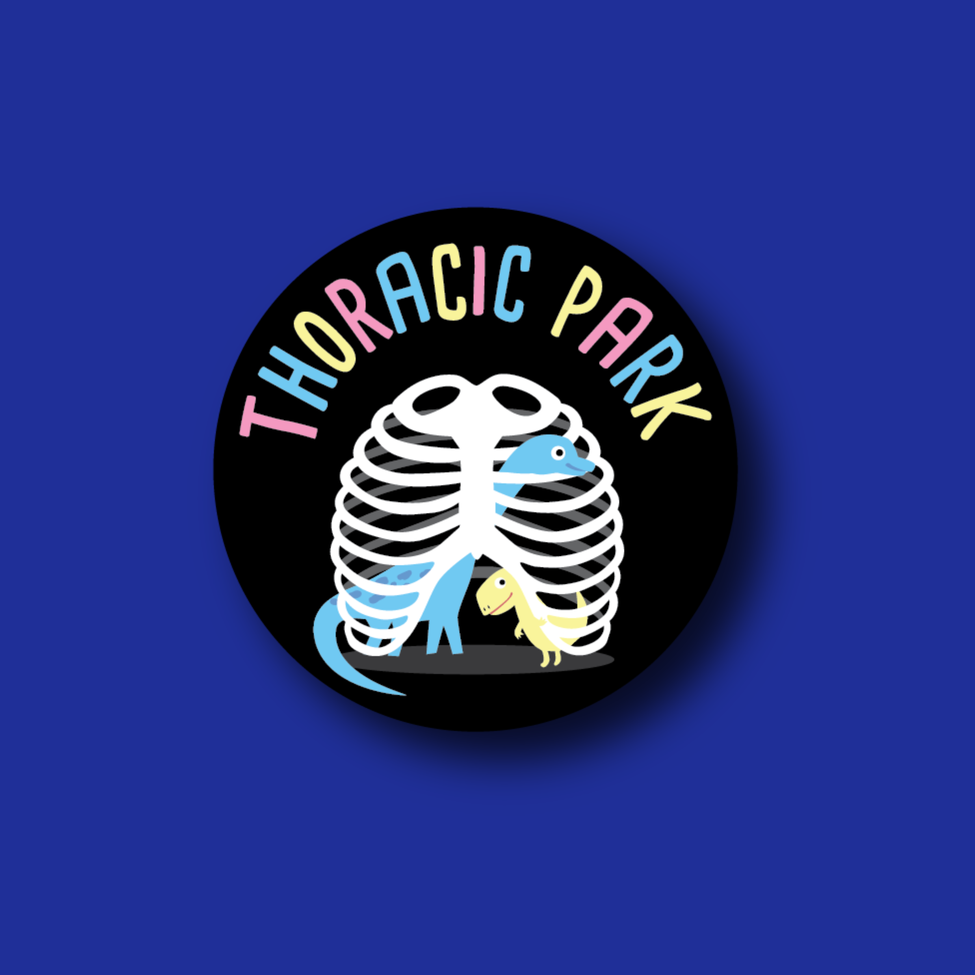 Acrylic Badge Topper: Thoracic Park