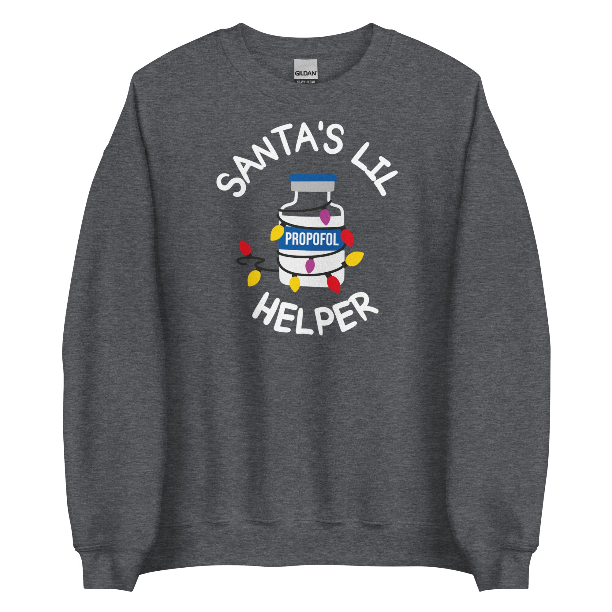 Sweatshirt: Santa's lil helper