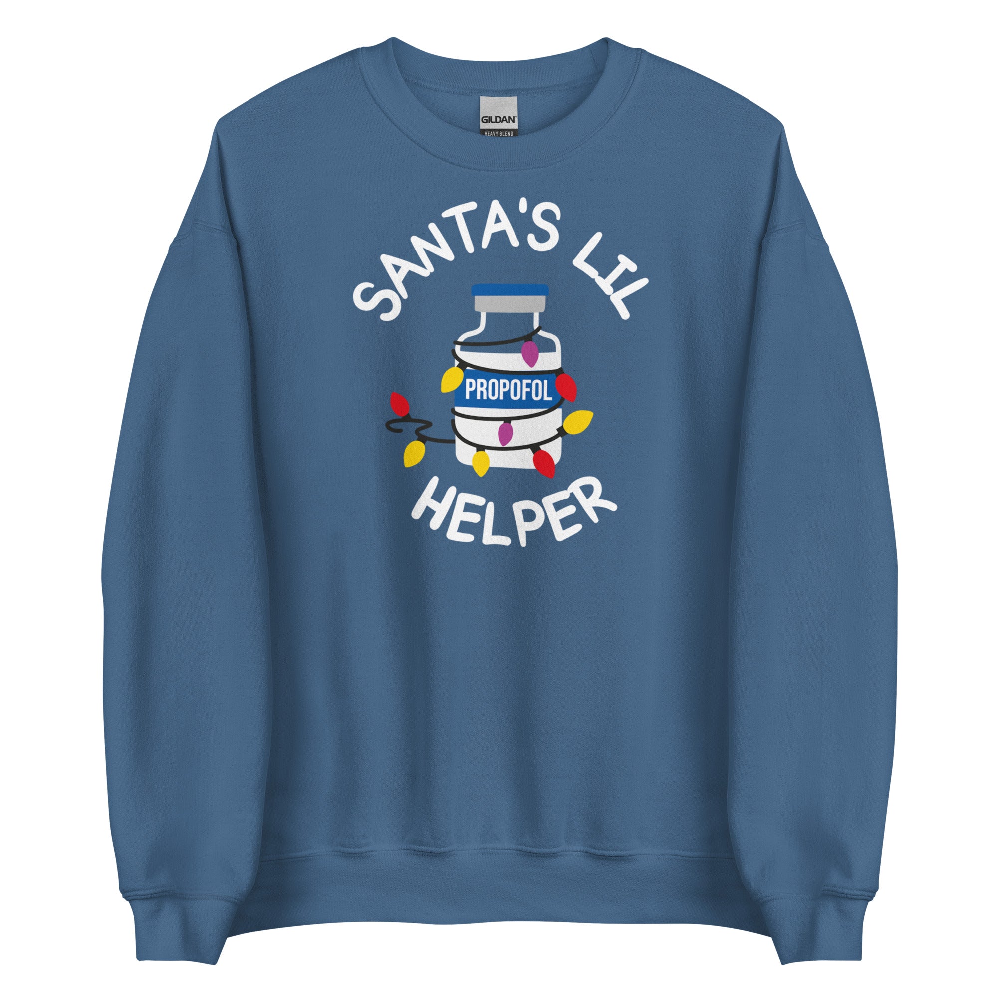 Sweatshirt: Santa's lil helper