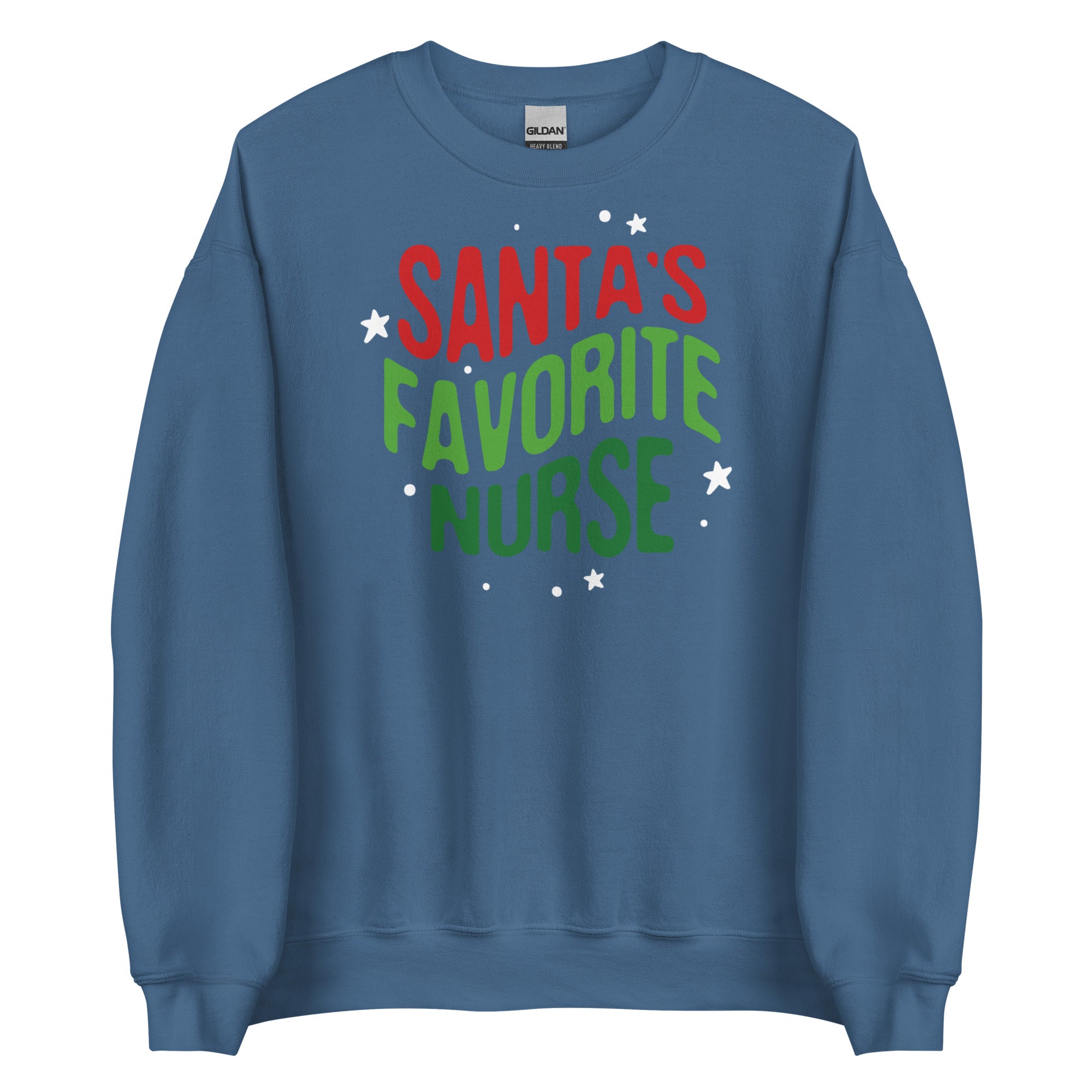 Sweatshirt: Santa's Favorite Nurse