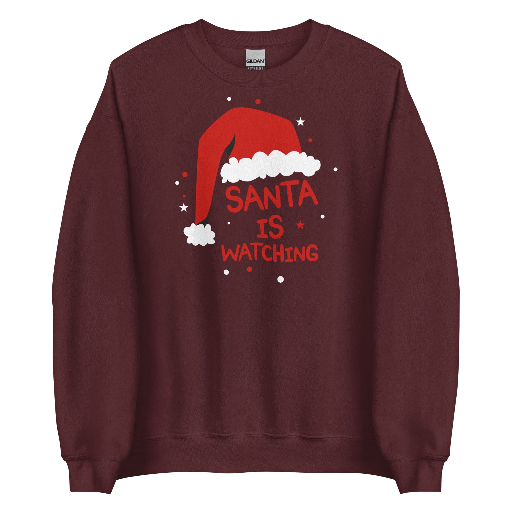 Sweatshirt: Santa is watching