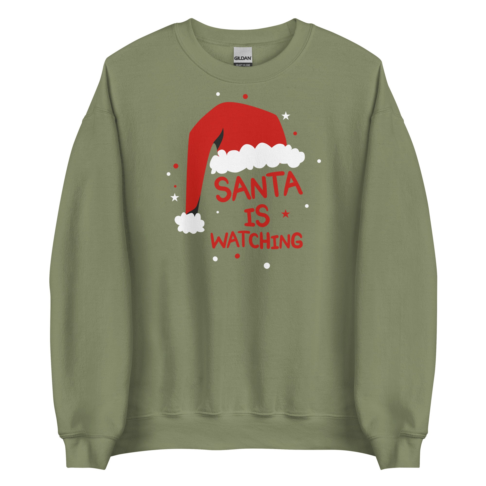 Sweatshirt: Santa is watching