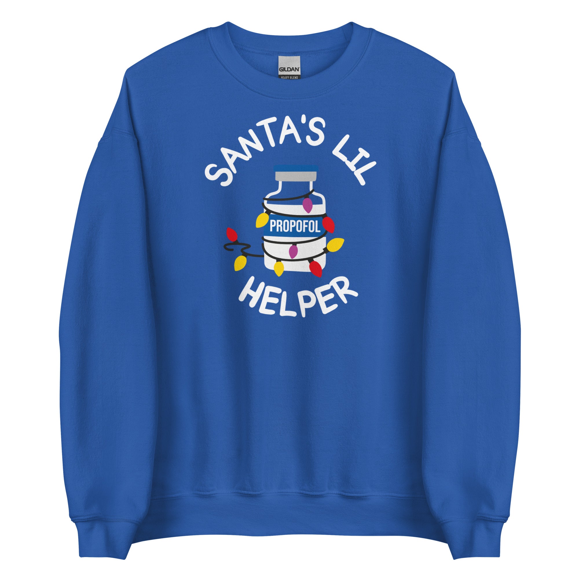 Sweatshirt: Santa's lil helper