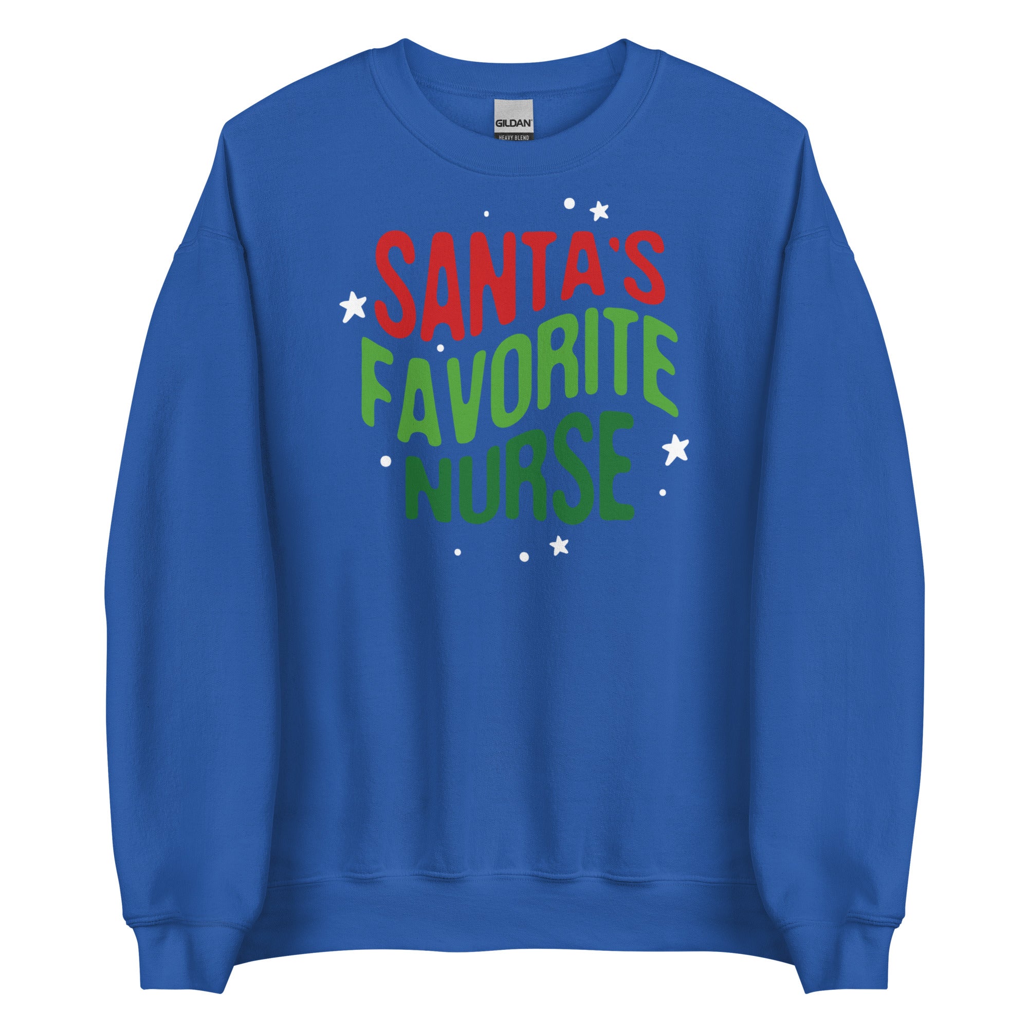 Sweatshirt: Santa's Favorite Nurse