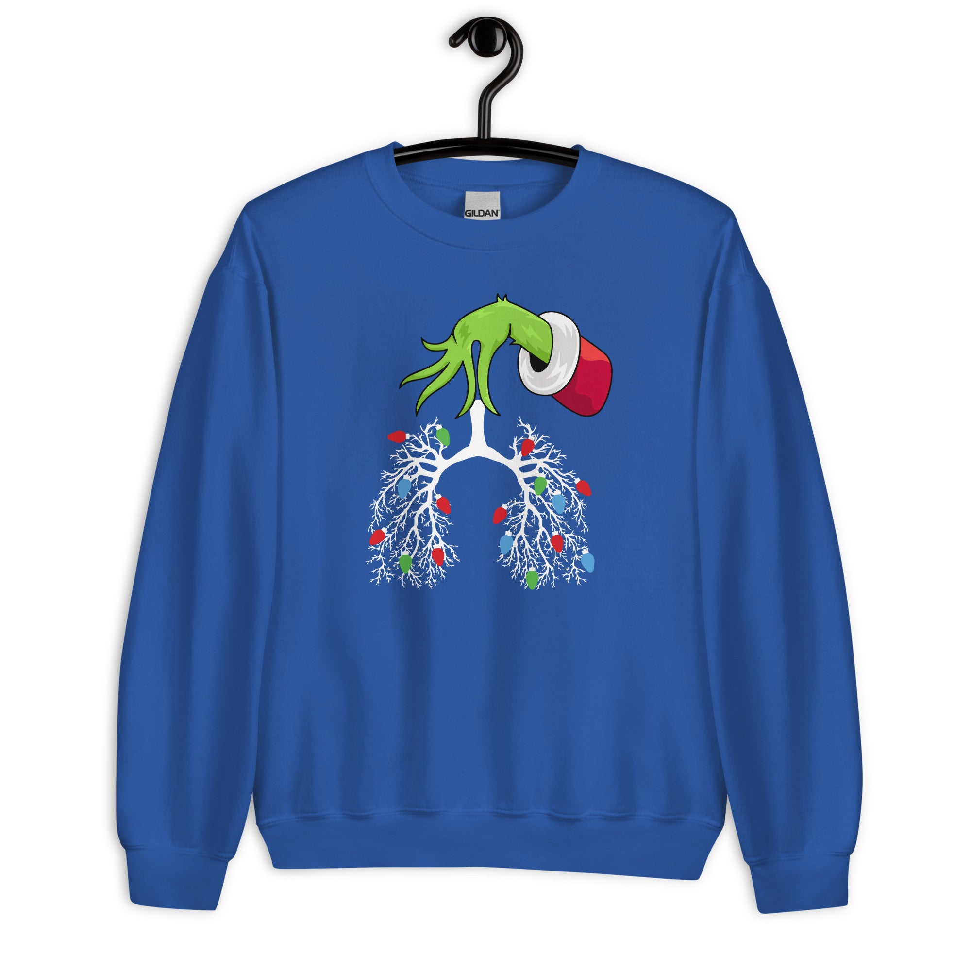 Thoracic Grinch Sweatshirt