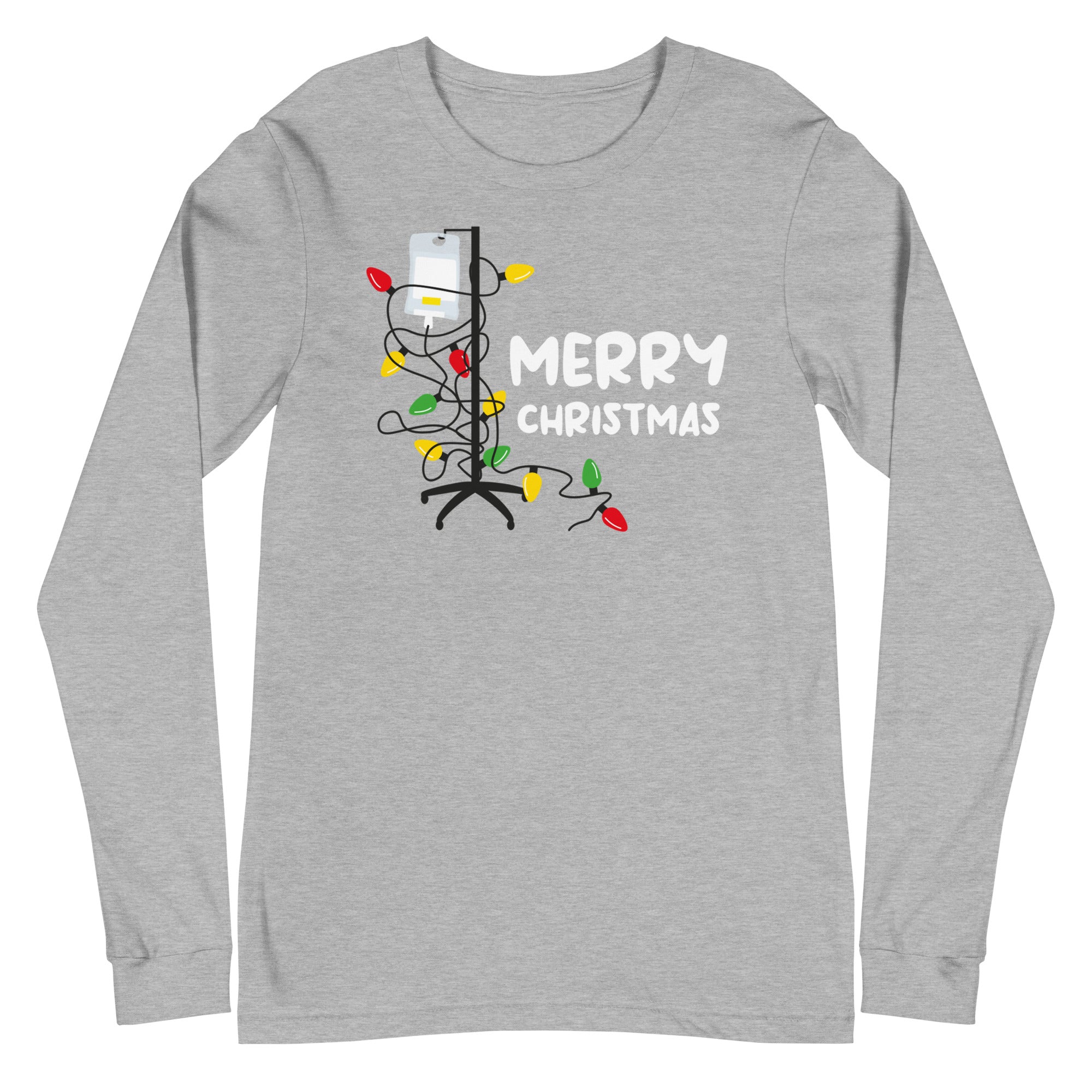 Merry Christmas Tangled Lights - Long Sleeve