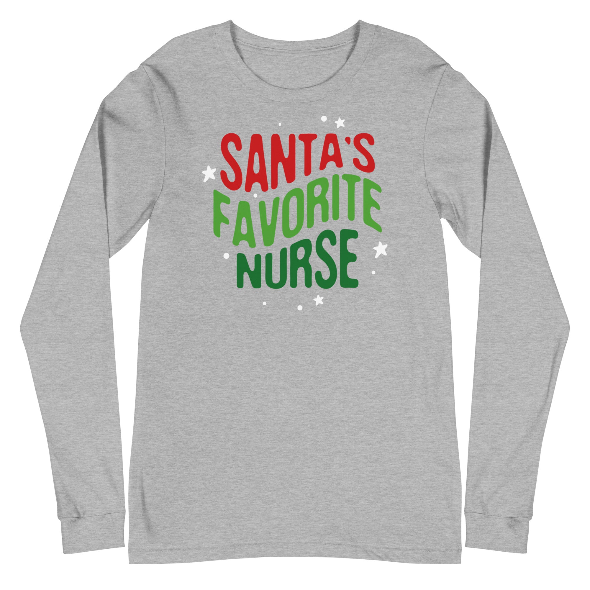 Santa's Favorite Nurse - Long Sleeve