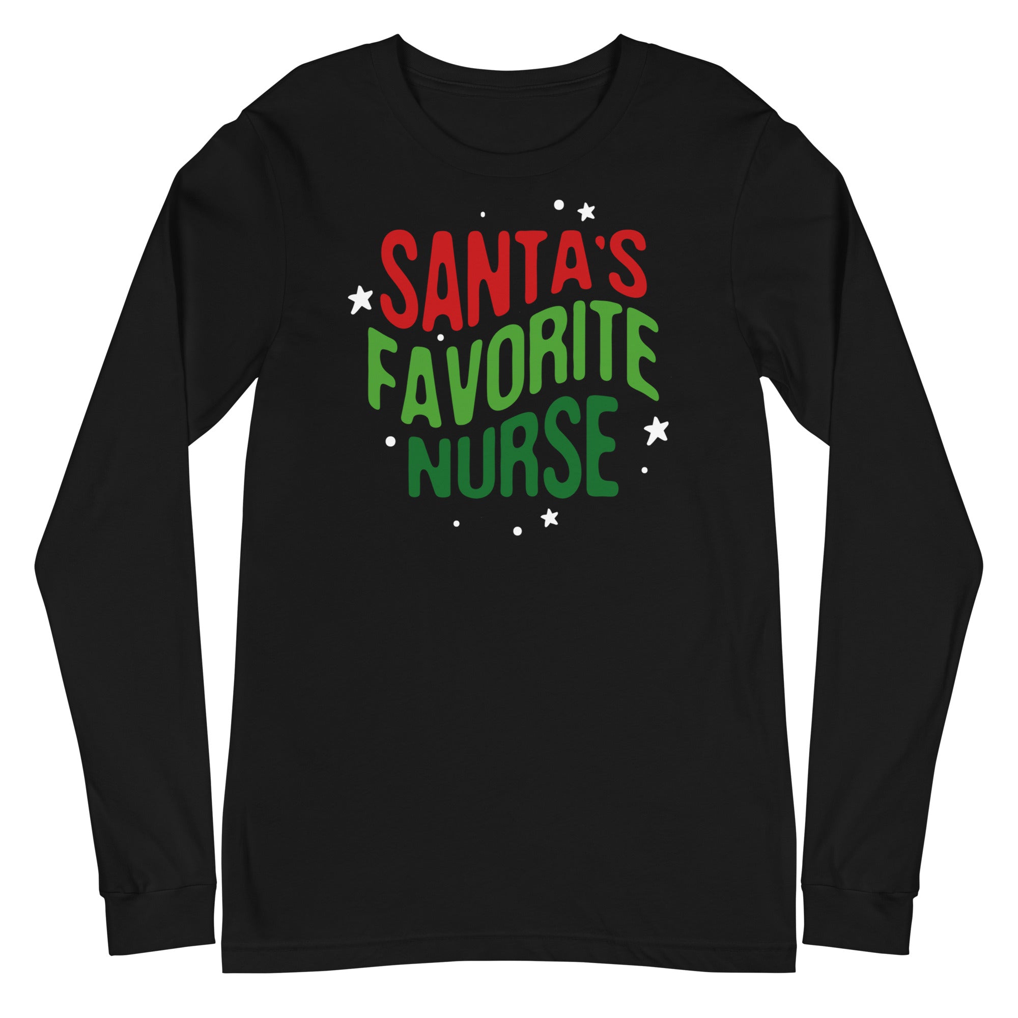 Santa's Favorite Nurse - Long Sleeve