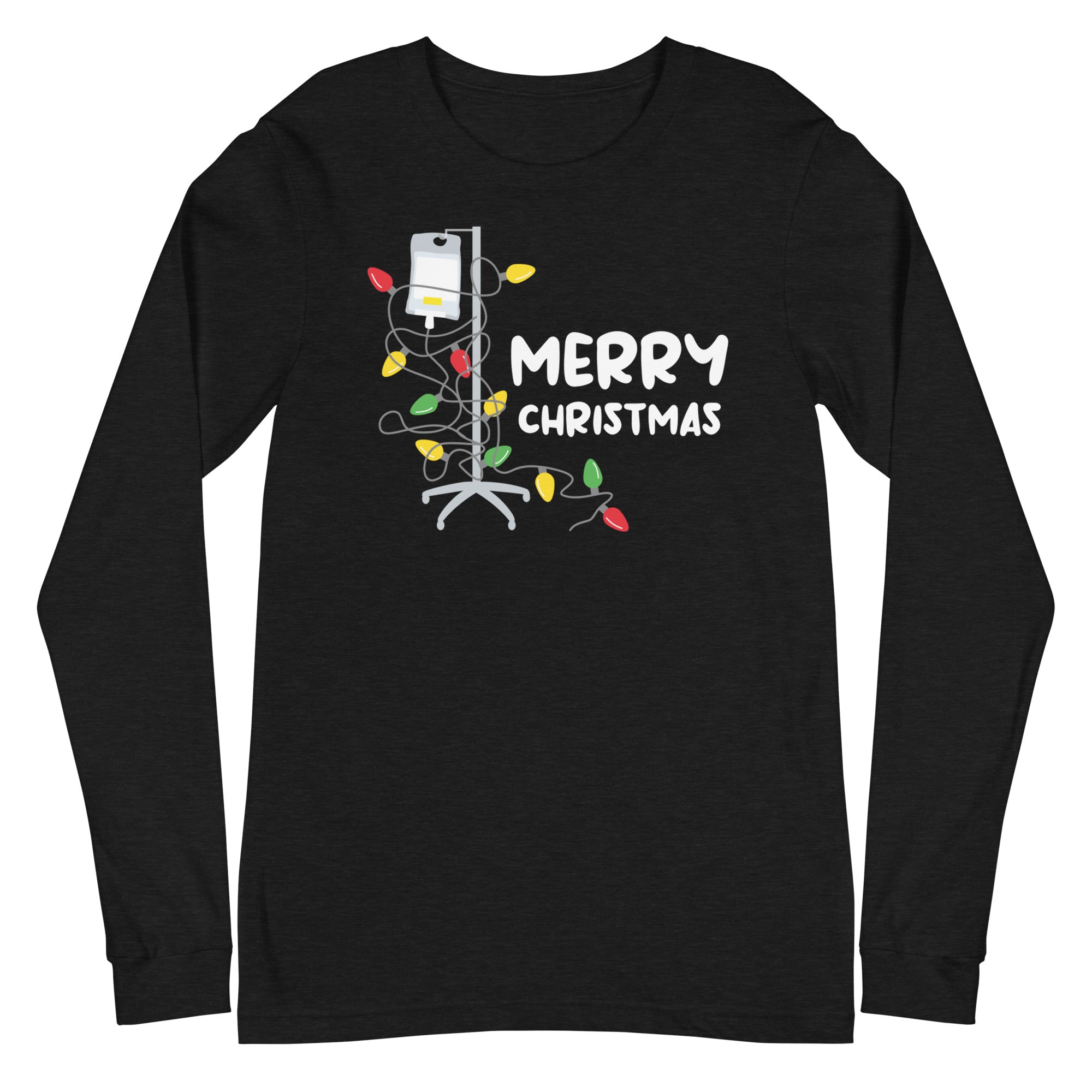 Merry Christmas Tangled Lights - Long Sleeve