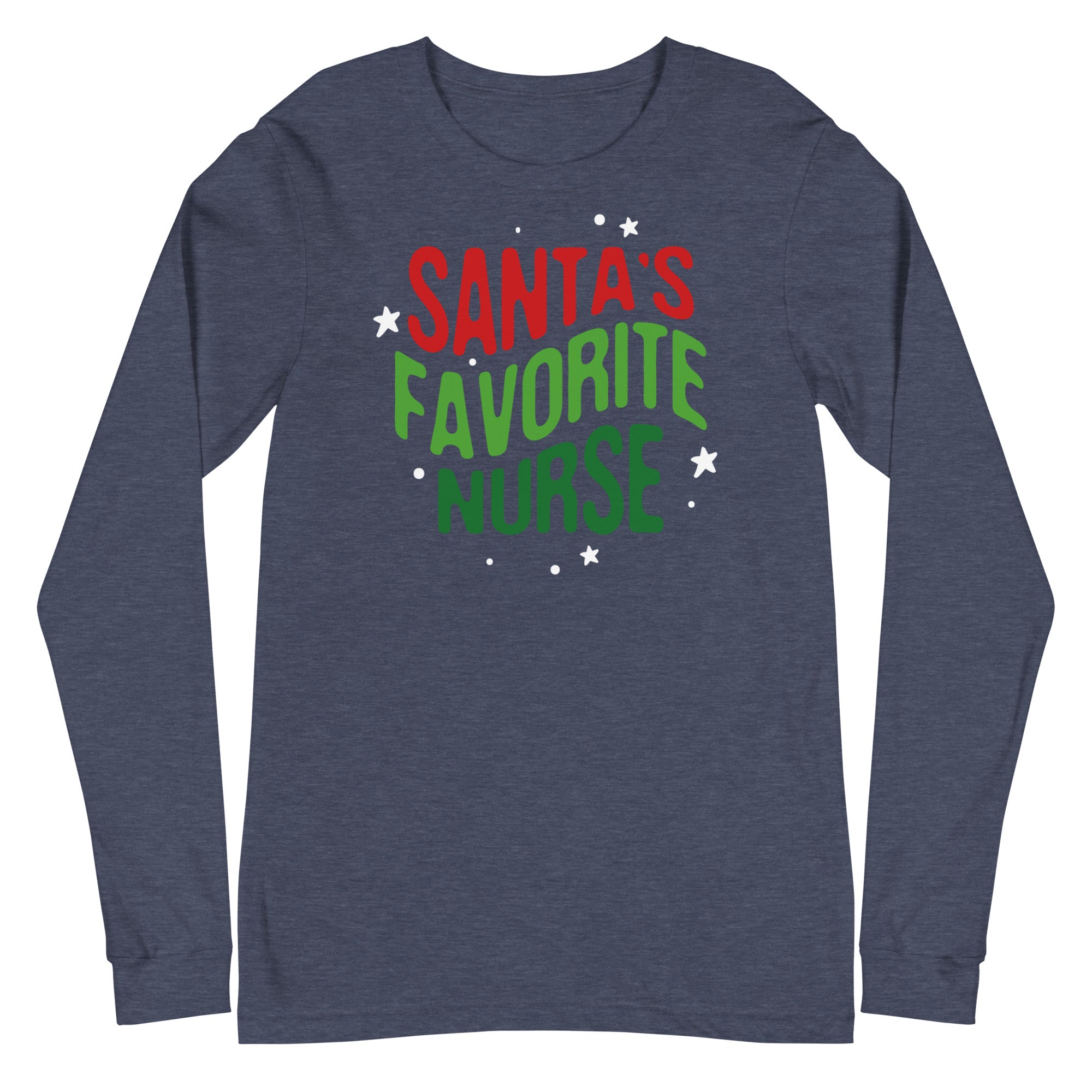Santa's Favorite Nurse - Long Sleeve