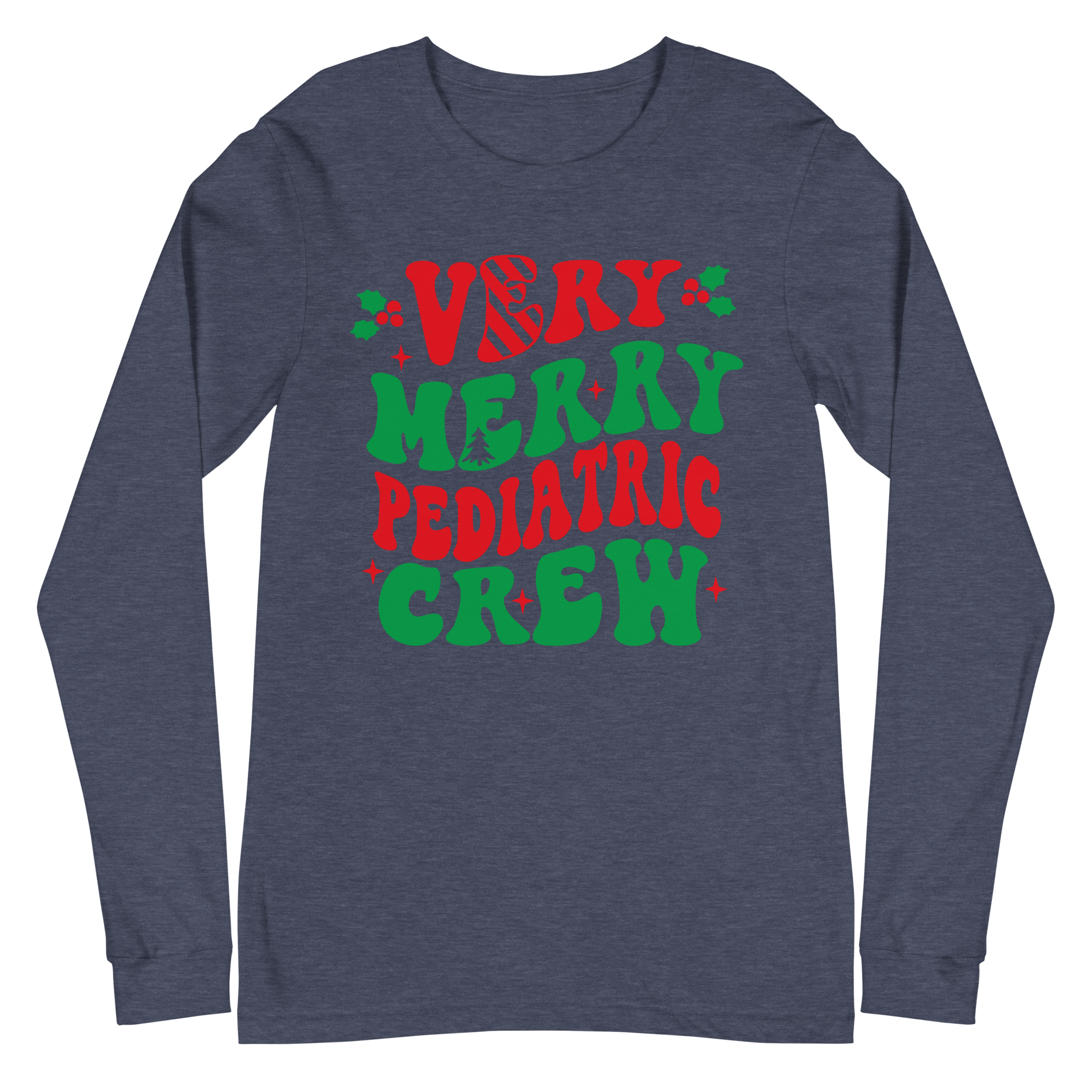 Very Merry Pediatric Crew - Long Sleeve