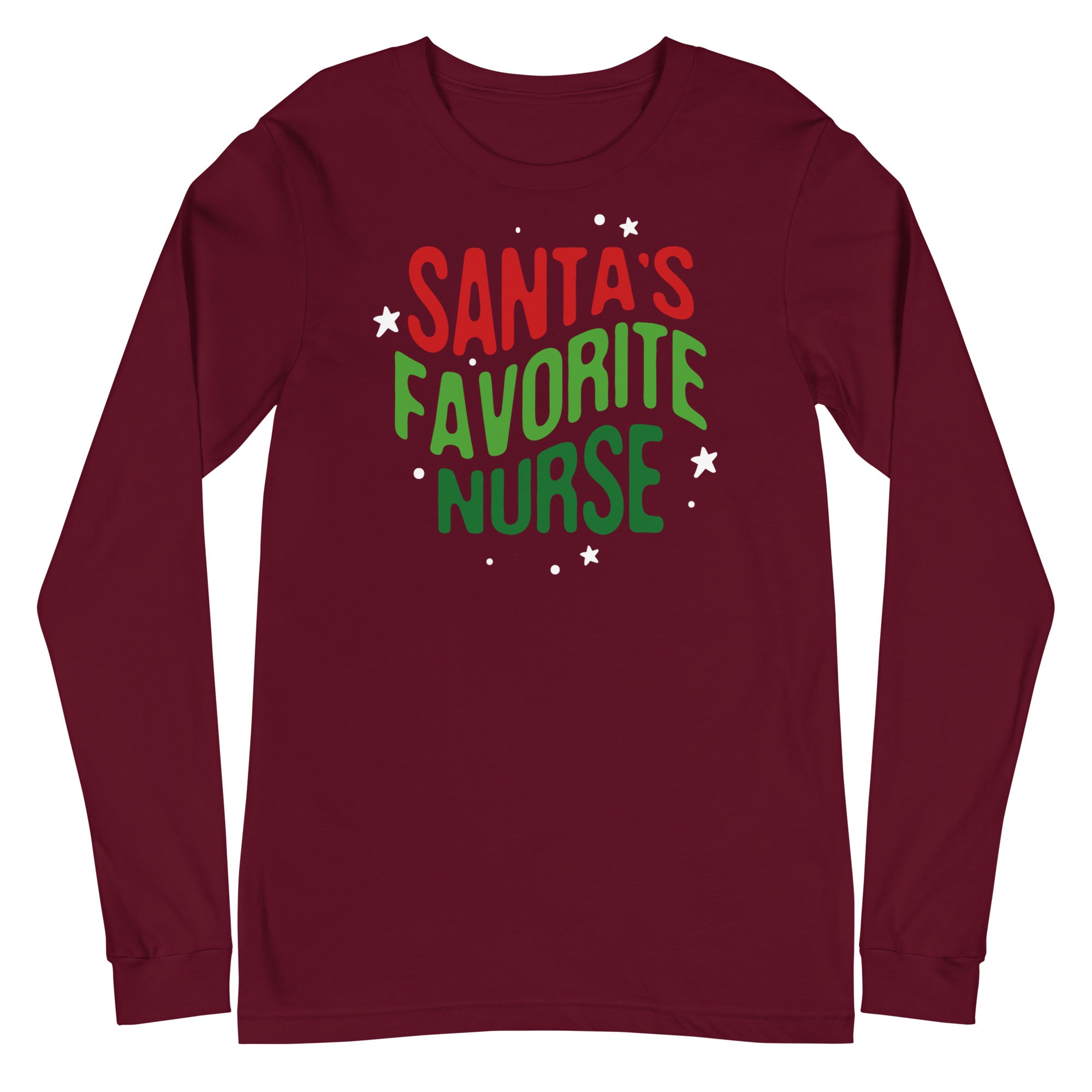 Santa's Favorite Nurse - Long Sleeve