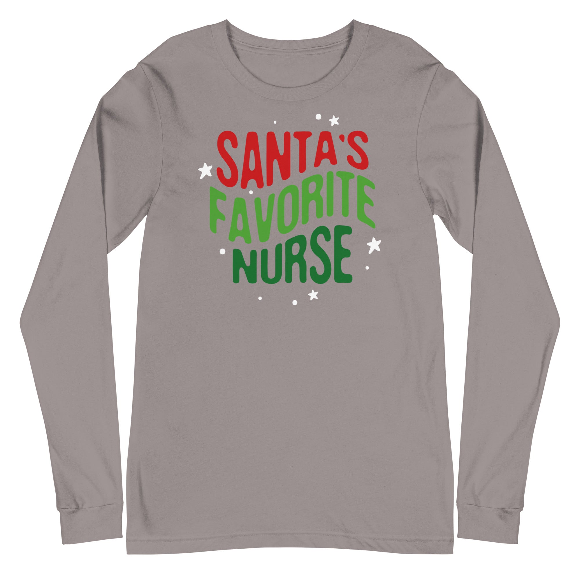 Santa's Favorite Nurse - Long Sleeve