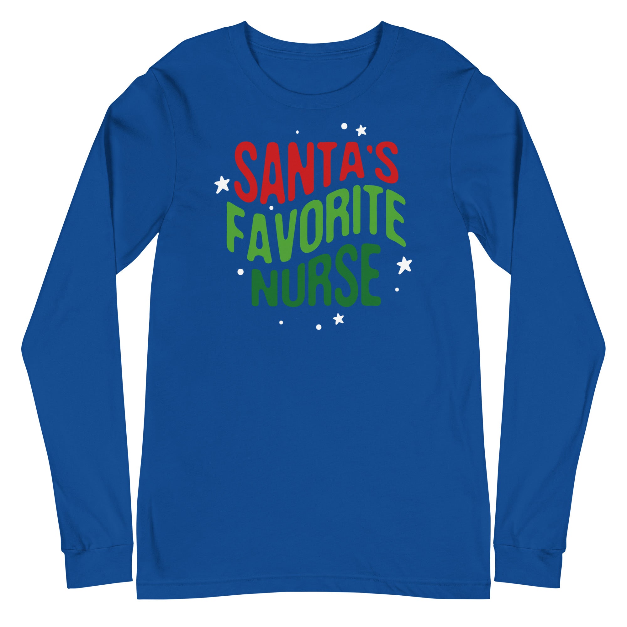 Santa's Favorite Nurse - Long Sleeve