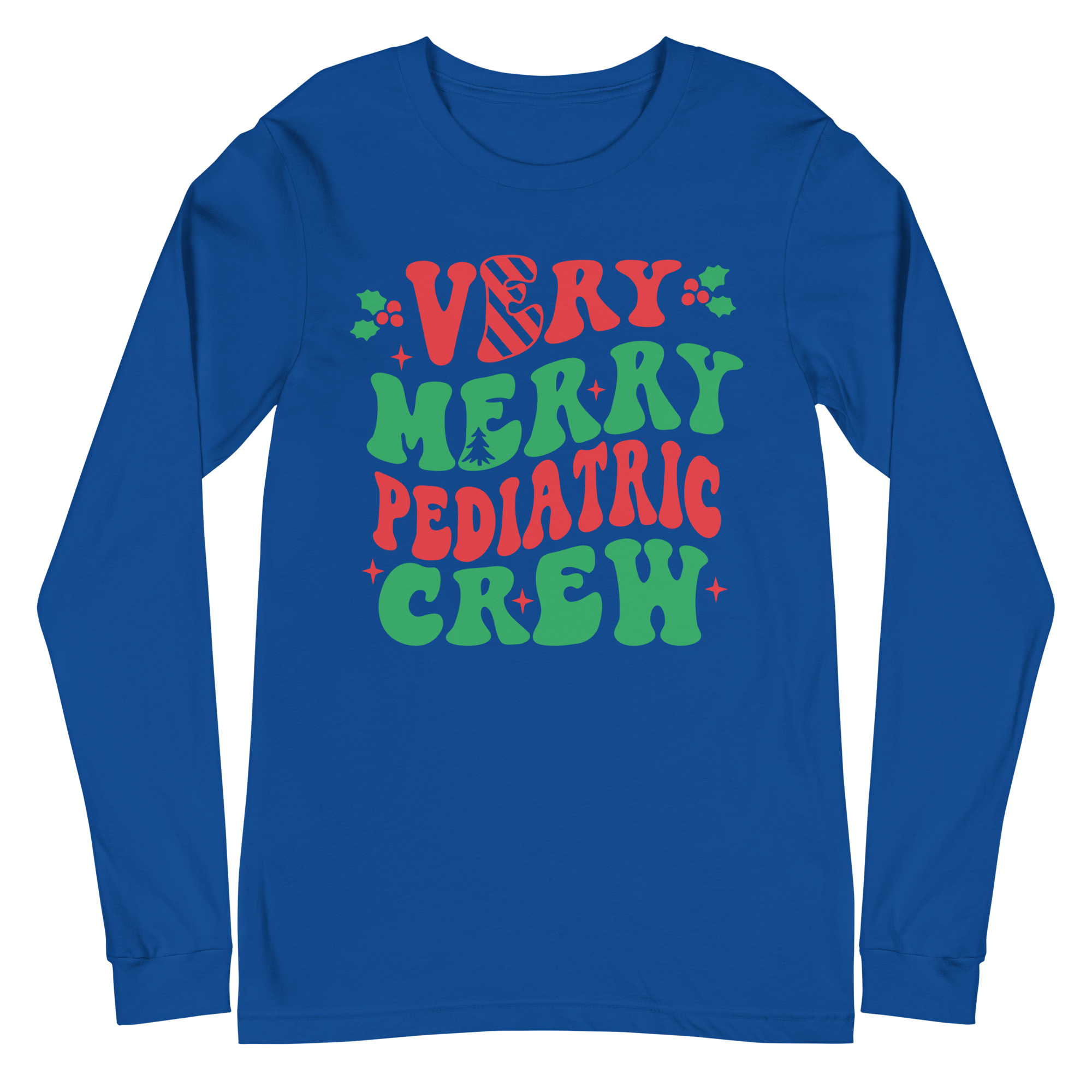 Very Merry Pediatric Crew - Long Sleeve