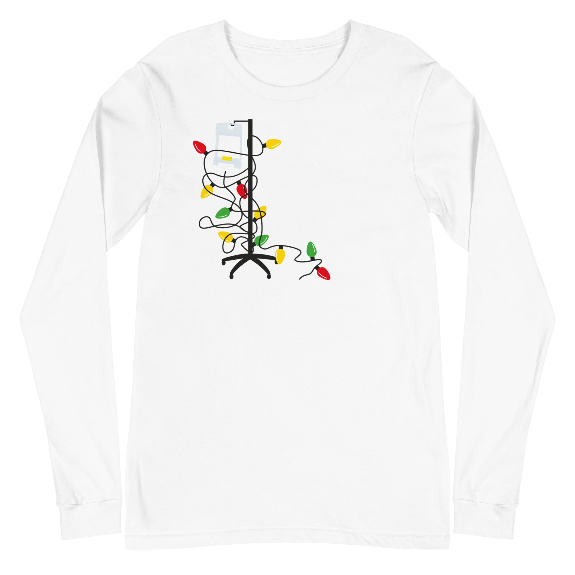 Merry Christmas Tangled Lights - Long Sleeve