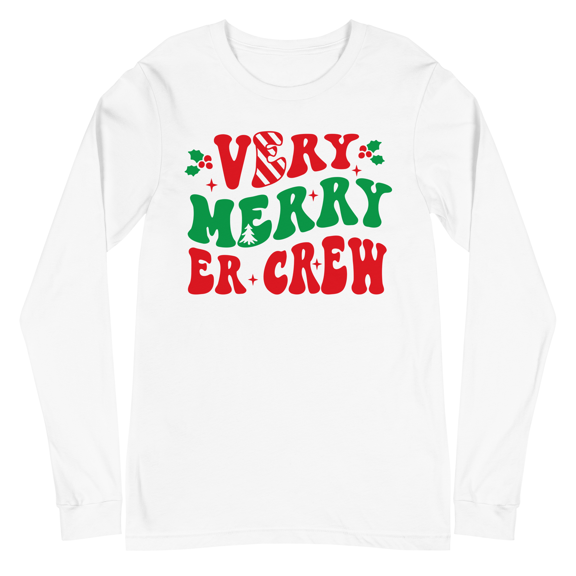 Very Merry ER Crew - Long Sleeve