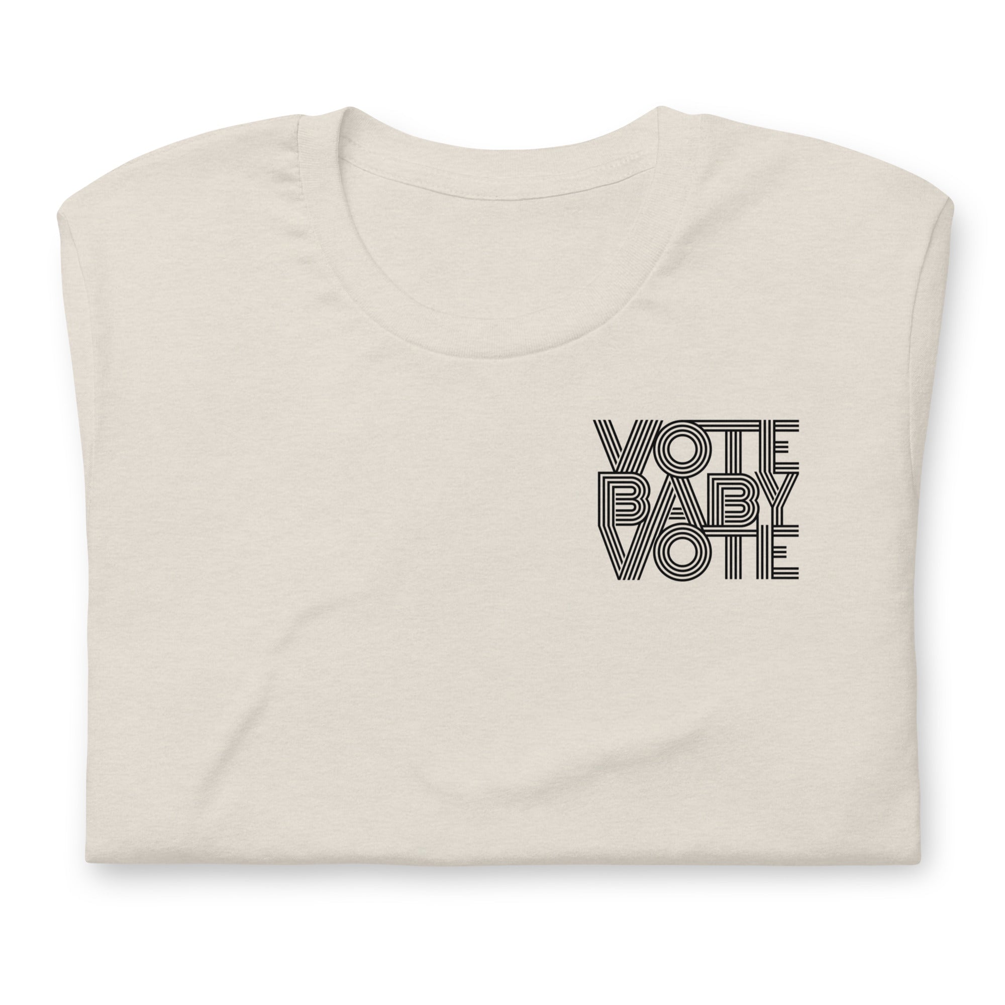 Vote Baby Vote (Left Chest)