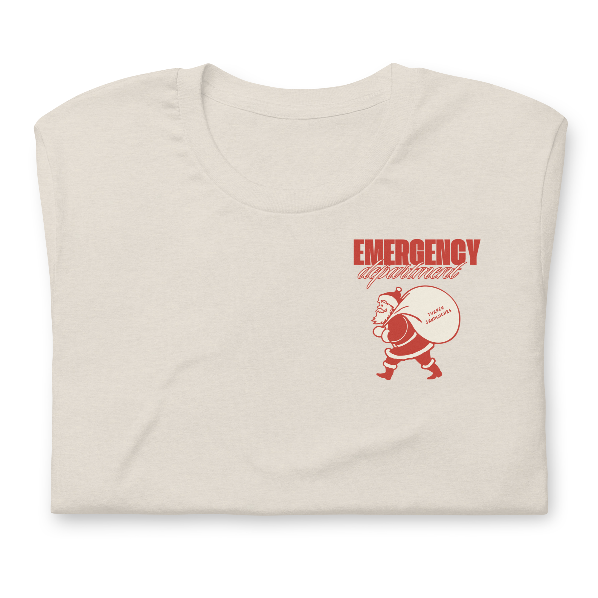 Emergency Department Santa - Turkey Sandwiches