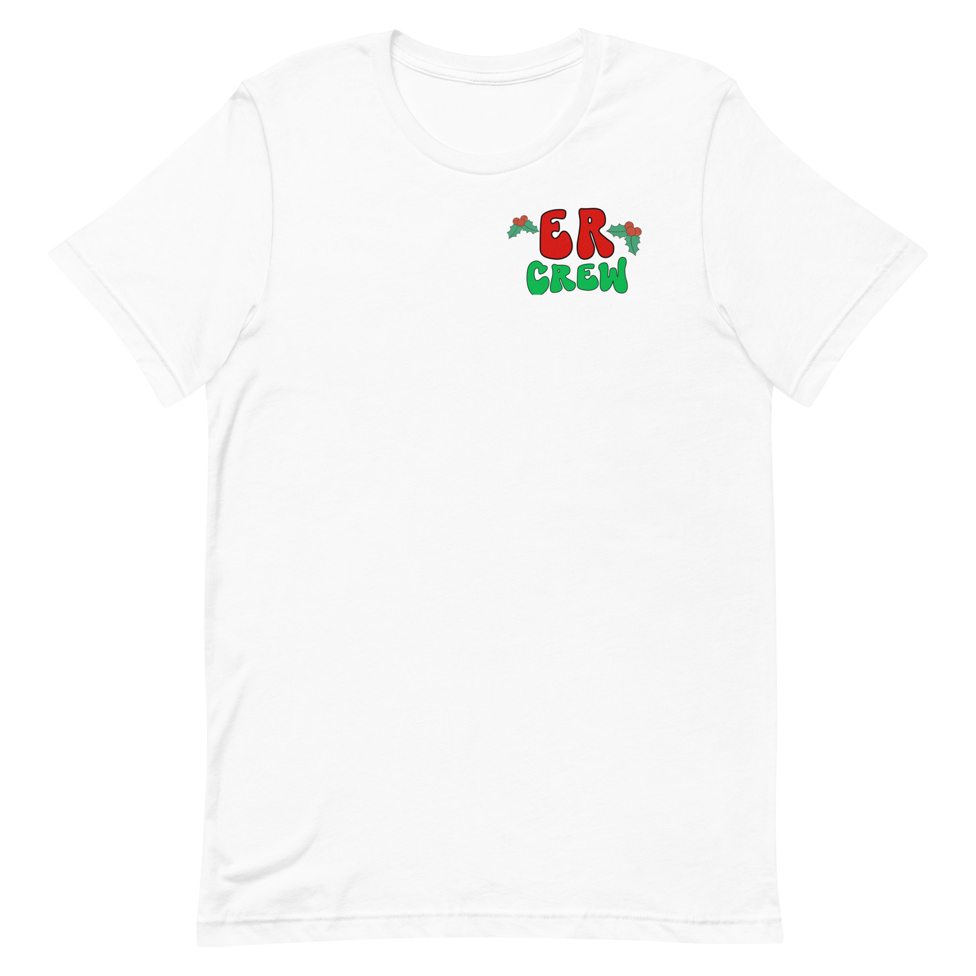 ER Christmas Crew - Front & Back Design!