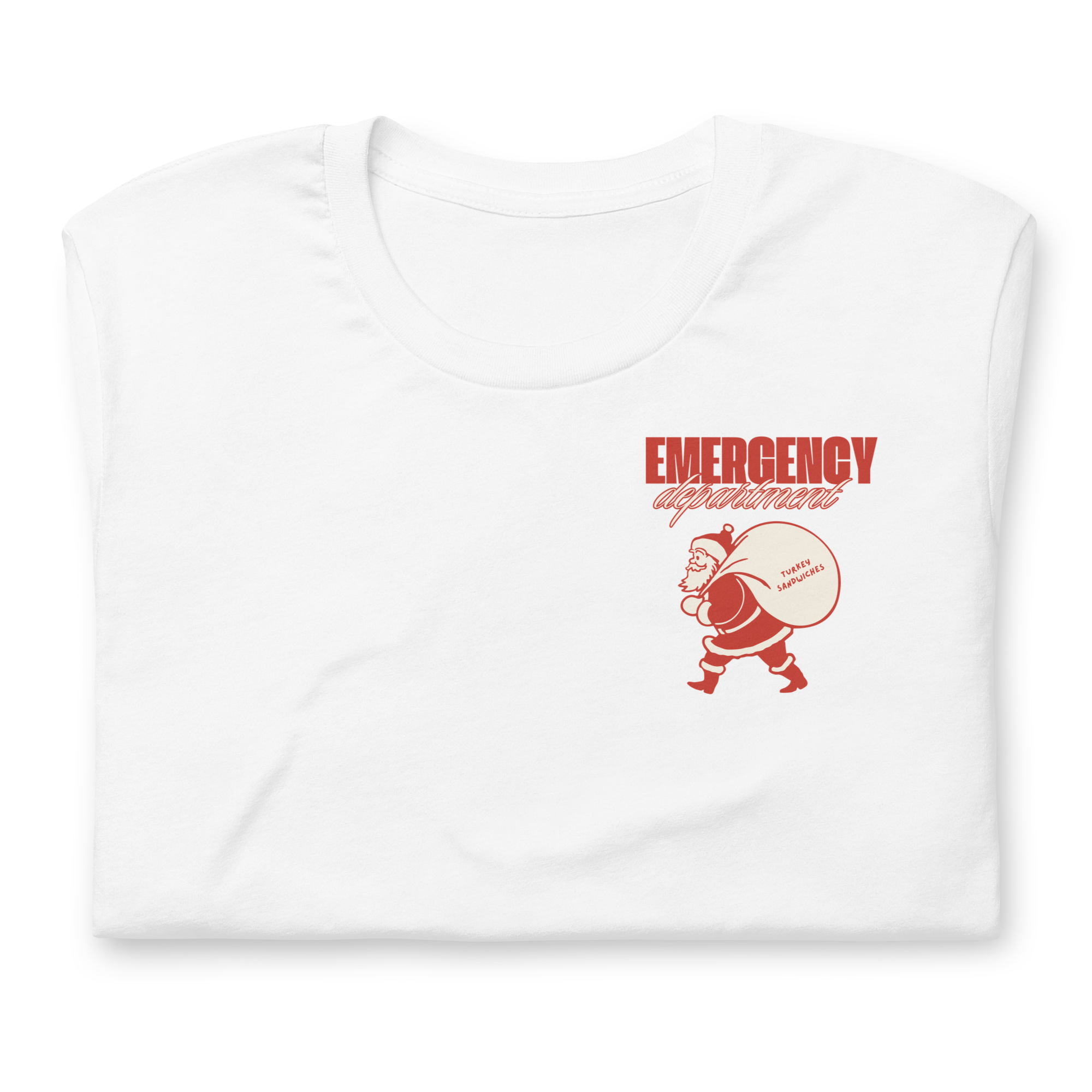 Emergency Department Santa - Turkey Sandwiches