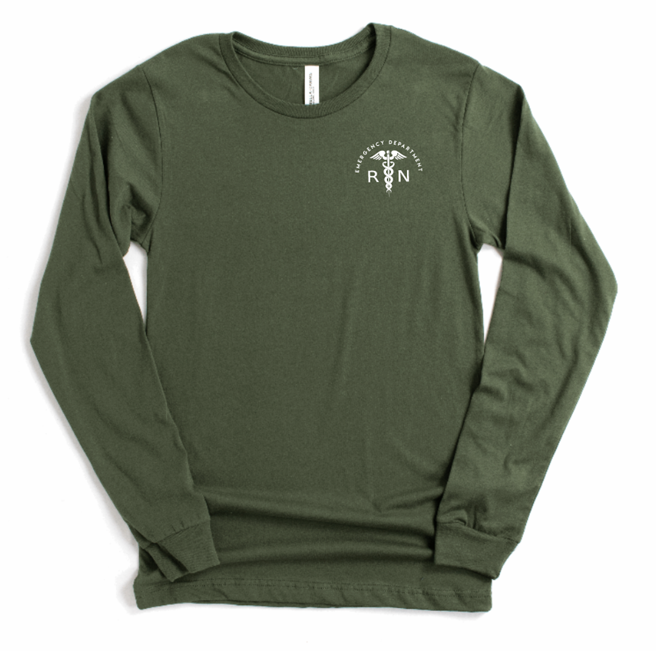 Emergency Department RN Left Chest - Long Sleeve