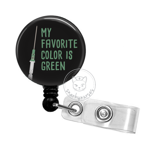 Badge Reel: My Favorite Color is Green – snarkynurses