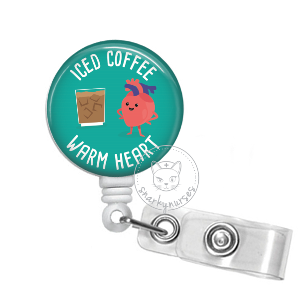 Pumpkin Spice Starbucks Coffee Badge Reel / Just Badge Reel / Nurse Gift /  Teacher Badge Reel / Teacher Gift / 