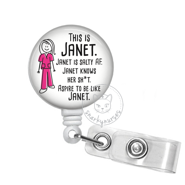 Badge Reel: This is Janet – snarkynurses
