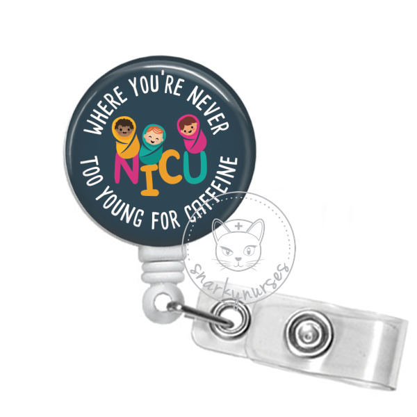 L&D We Bring Out The Kid in You Funny ID Reel Nurse Badge Reel NICU OB L &  D Work and Delivery Nurses Name Plate Card