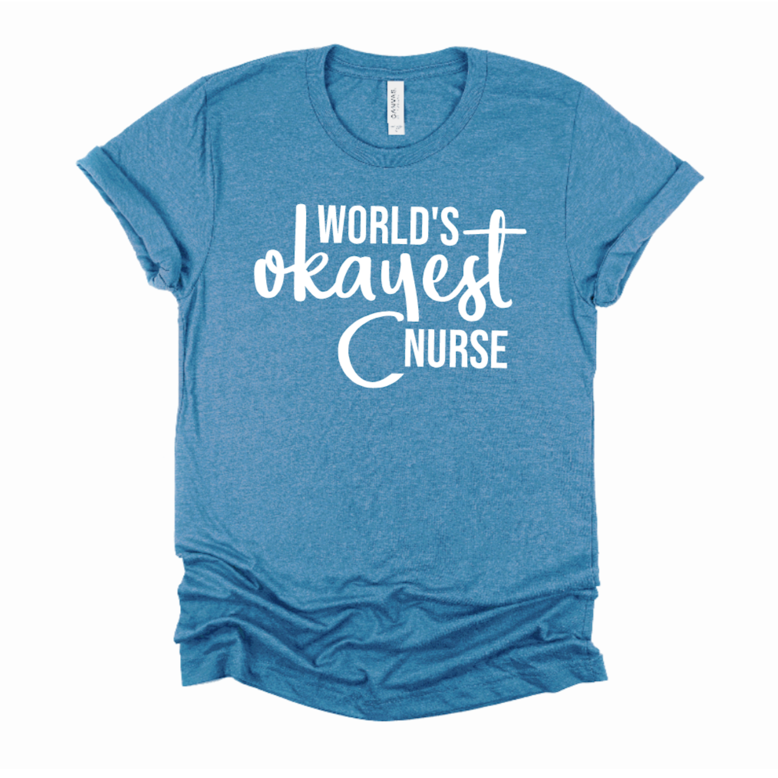 World's Okayest Nurse T-Shirt World's Okayest Nurse T-Shirt