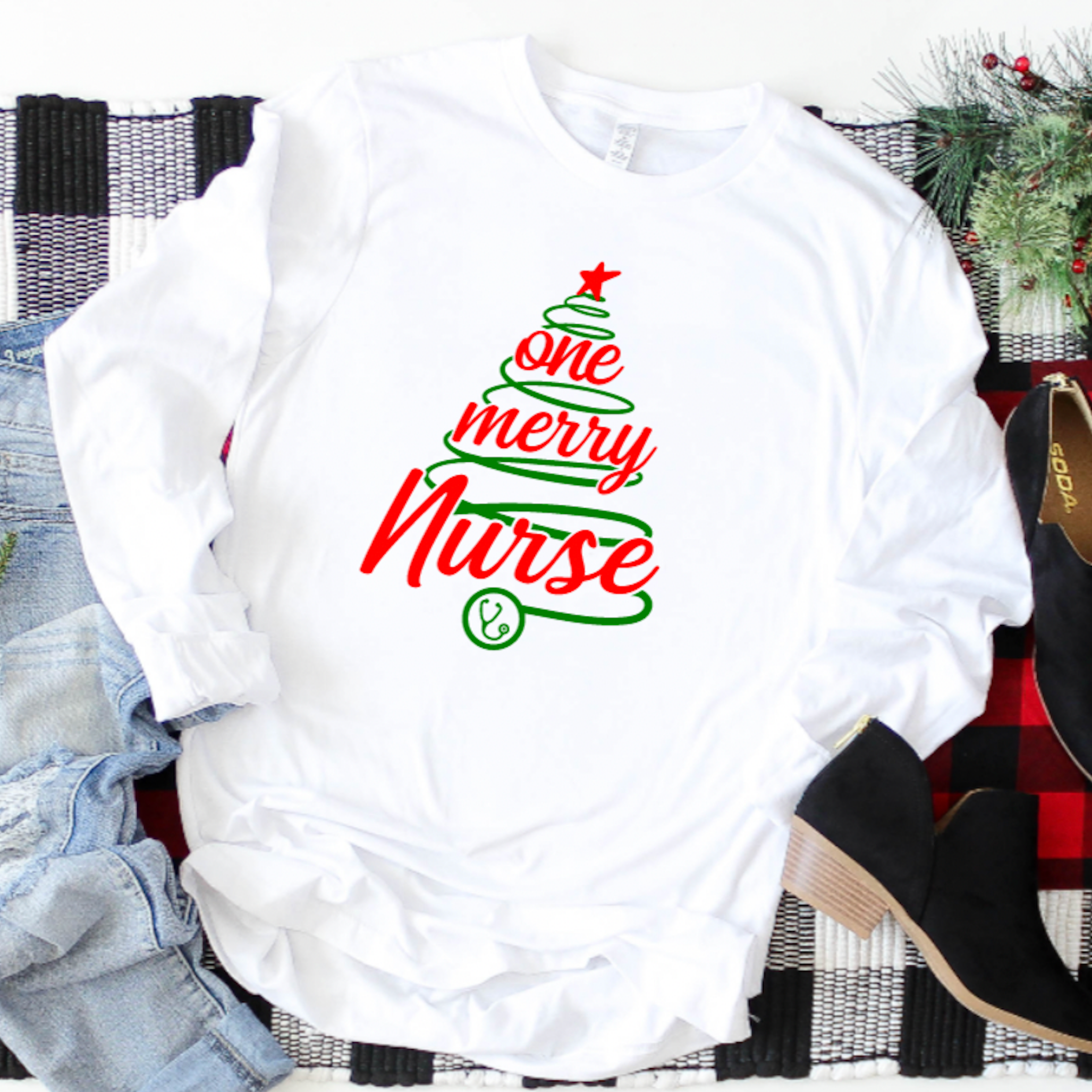 One Merry Nurse - Long Sleeve